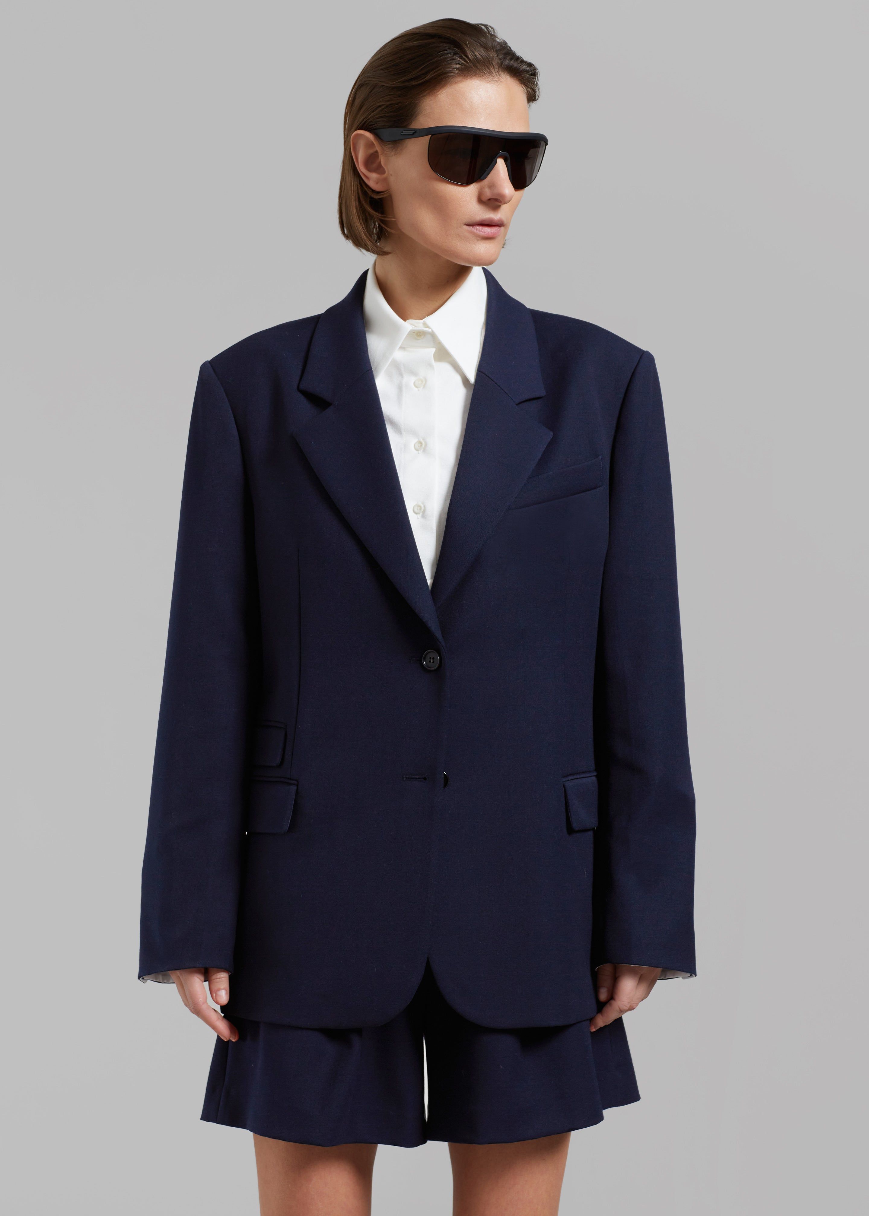 Avalon Blazer - Navy sold by Frankie Shop product image thumbnail 4