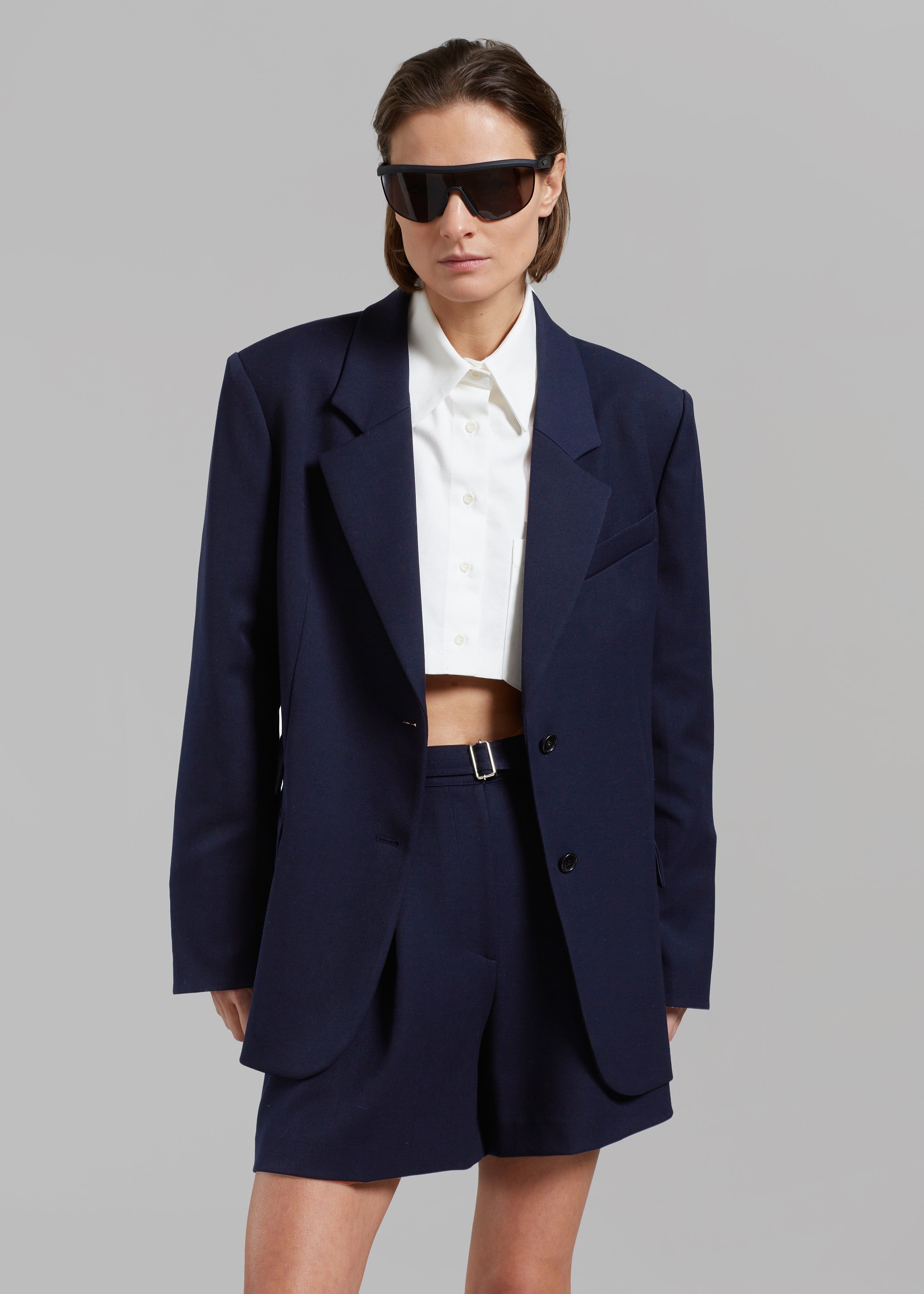 Avalon Blazer - Navy sold by Frankie Shop product image thumbnail 2