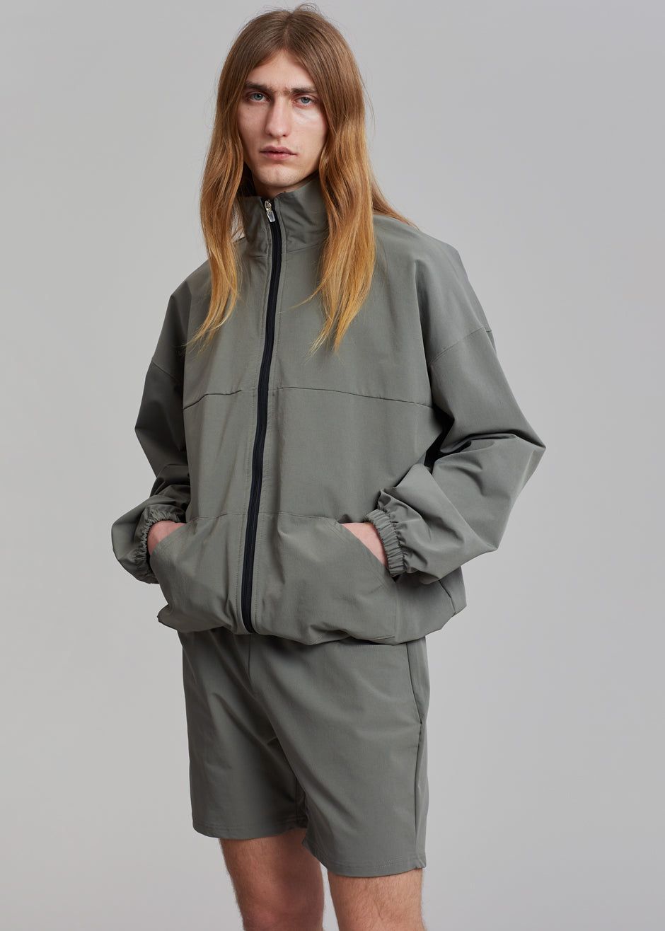 Guido Nylon Jacket - Grey sold by Frankie Shop product image thumbnail 3