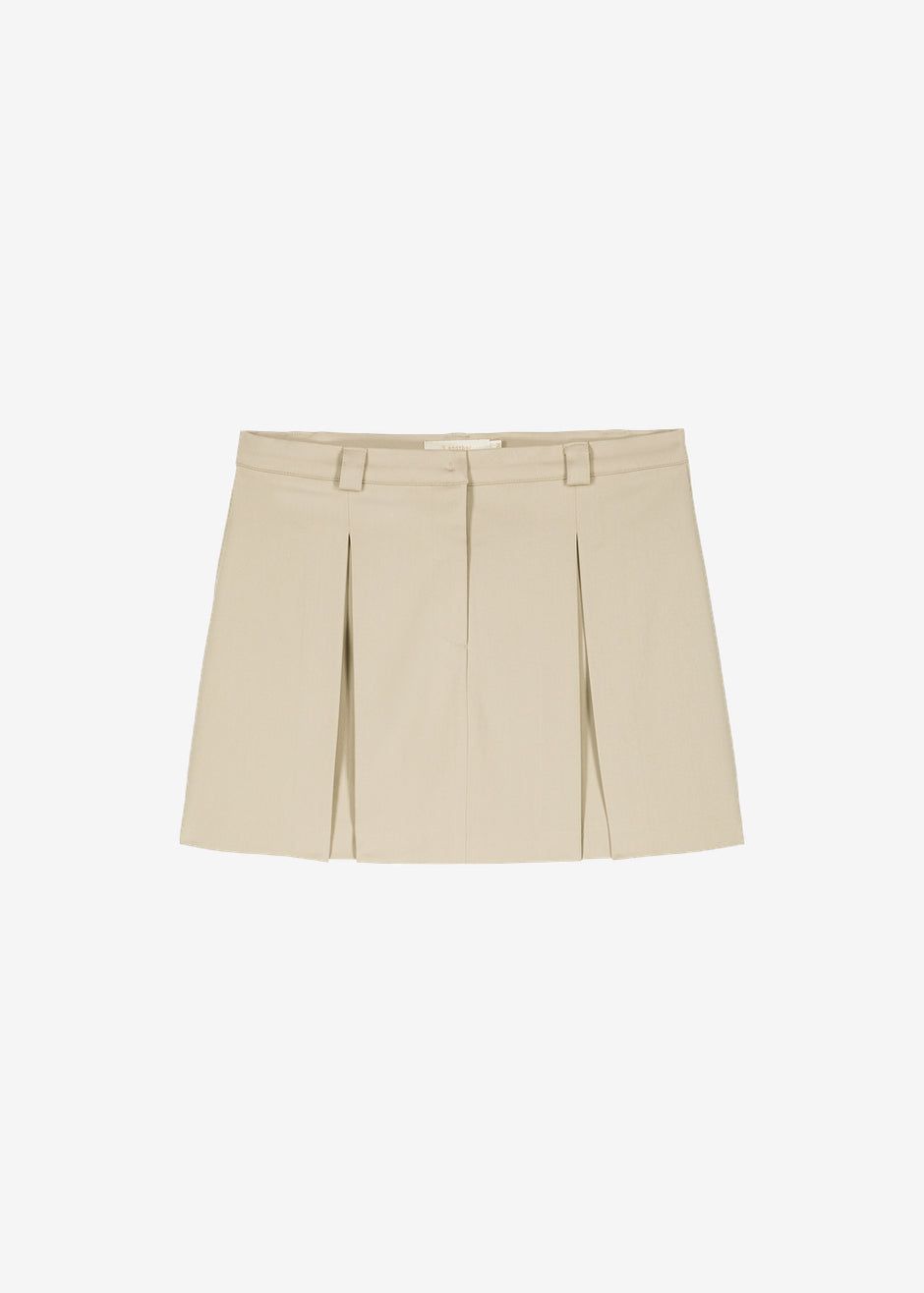Kitou Mini Skirt - Beige sold by Frankie Shop product image thumbnail 10
