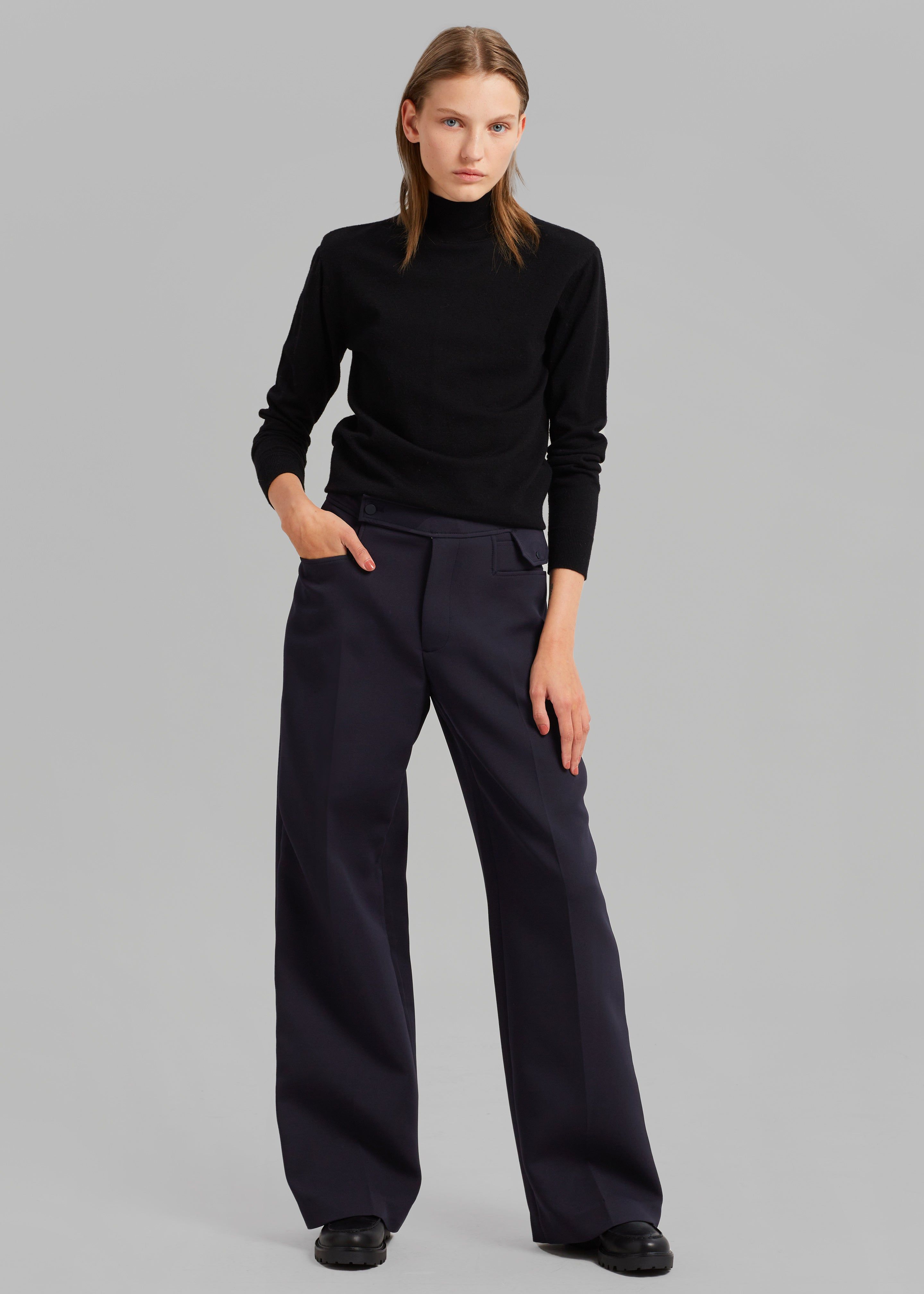 Low Classic Pocket Point Pants - Navy sold by Frankie Shop product image thumbnail 5
