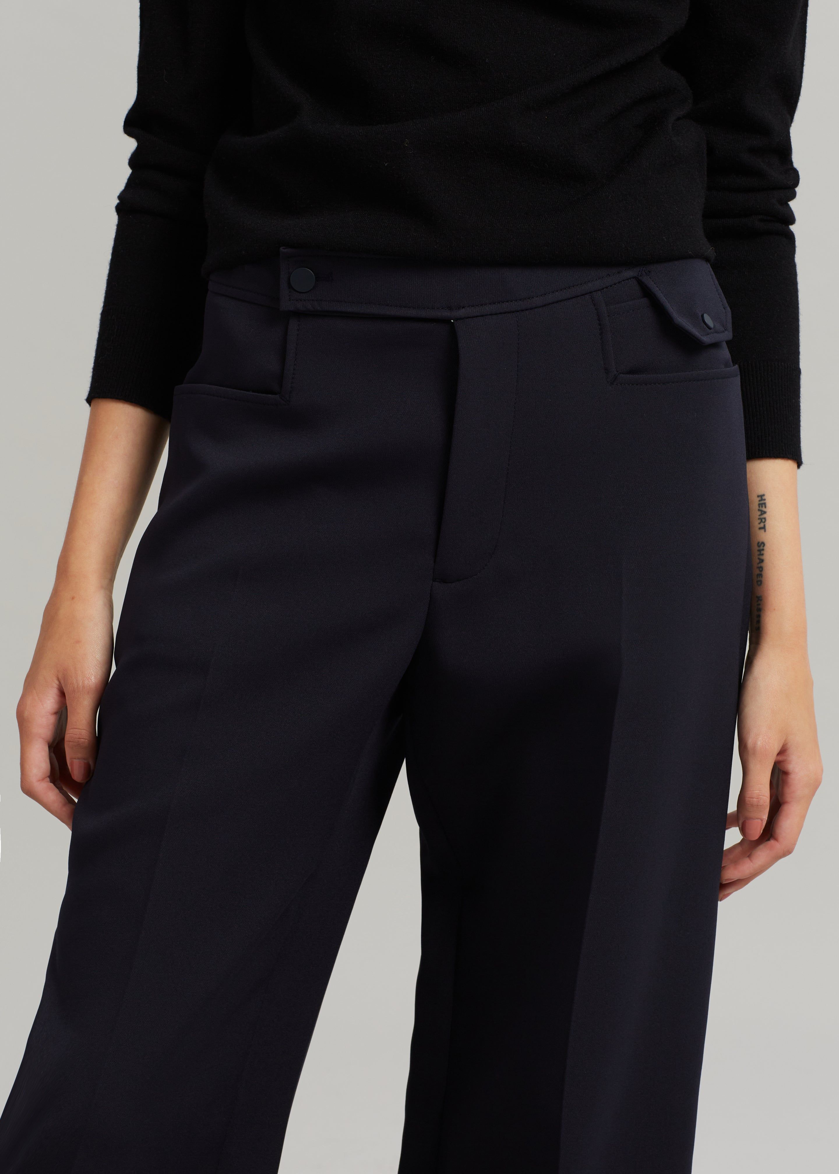Low Classic Pocket Point Pants - Navy sold by Frankie Shop product image thumbnail 3