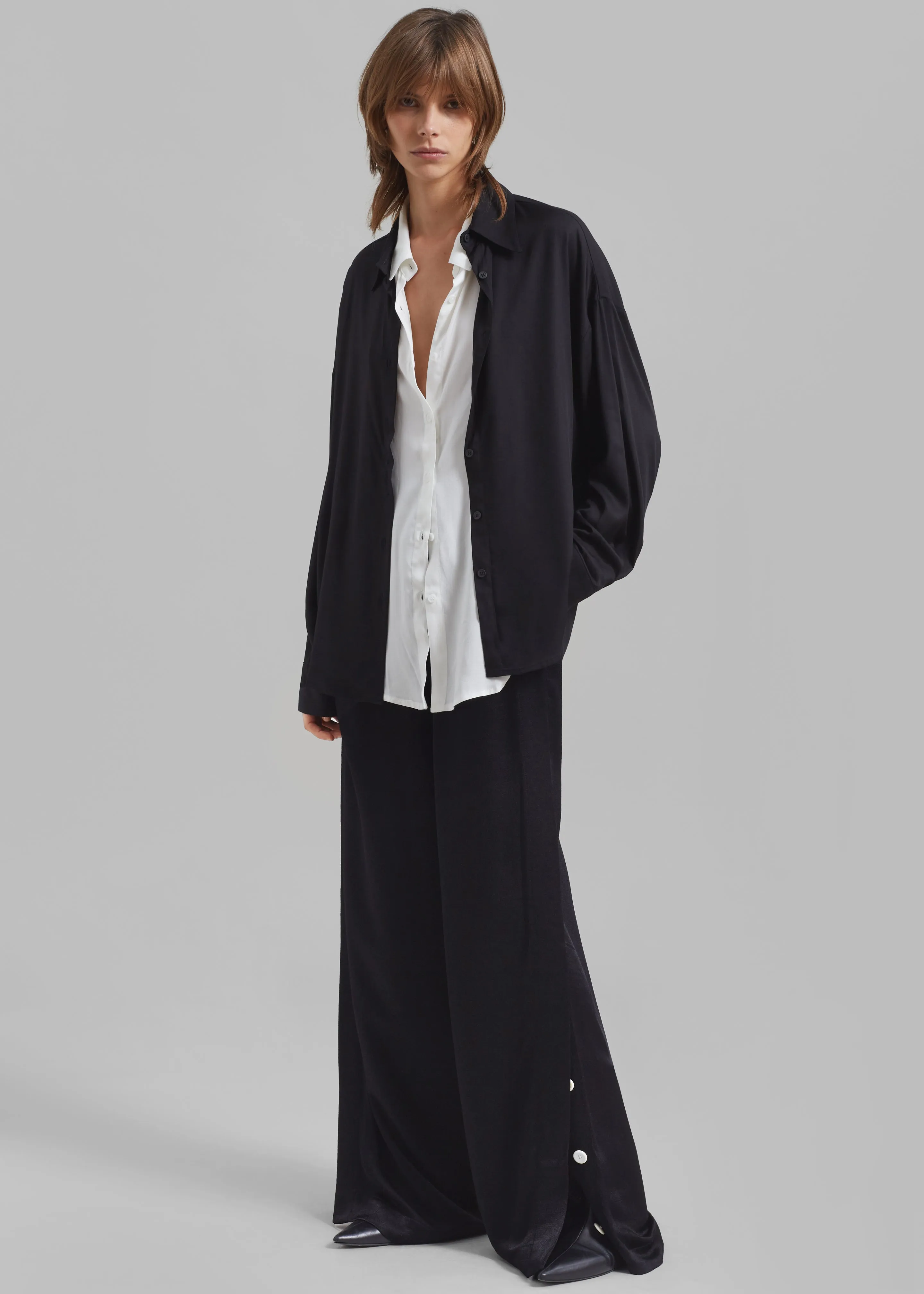 Proenza Schouler White Label Hazel Pants - Black sold by Frankie Shop