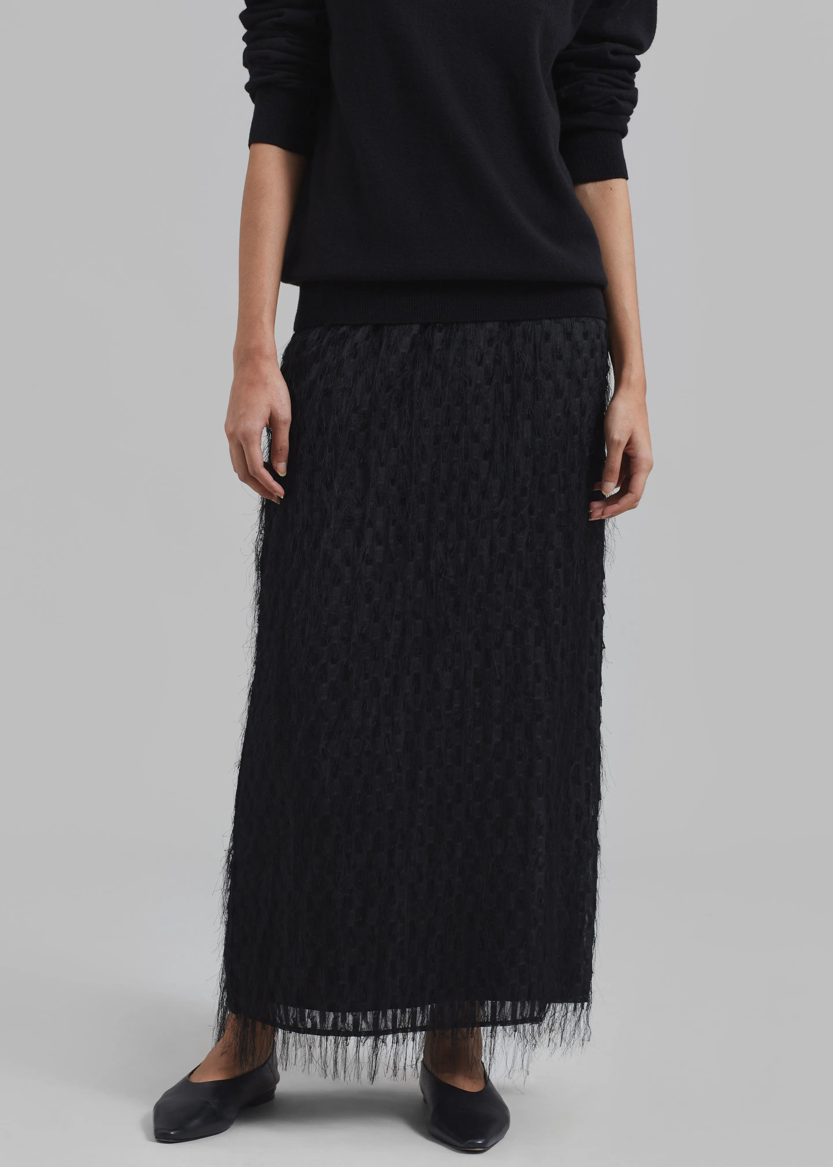 By Malene Birger Palome Skirt - Black sold by Frankie Shop product image thumbnail 4