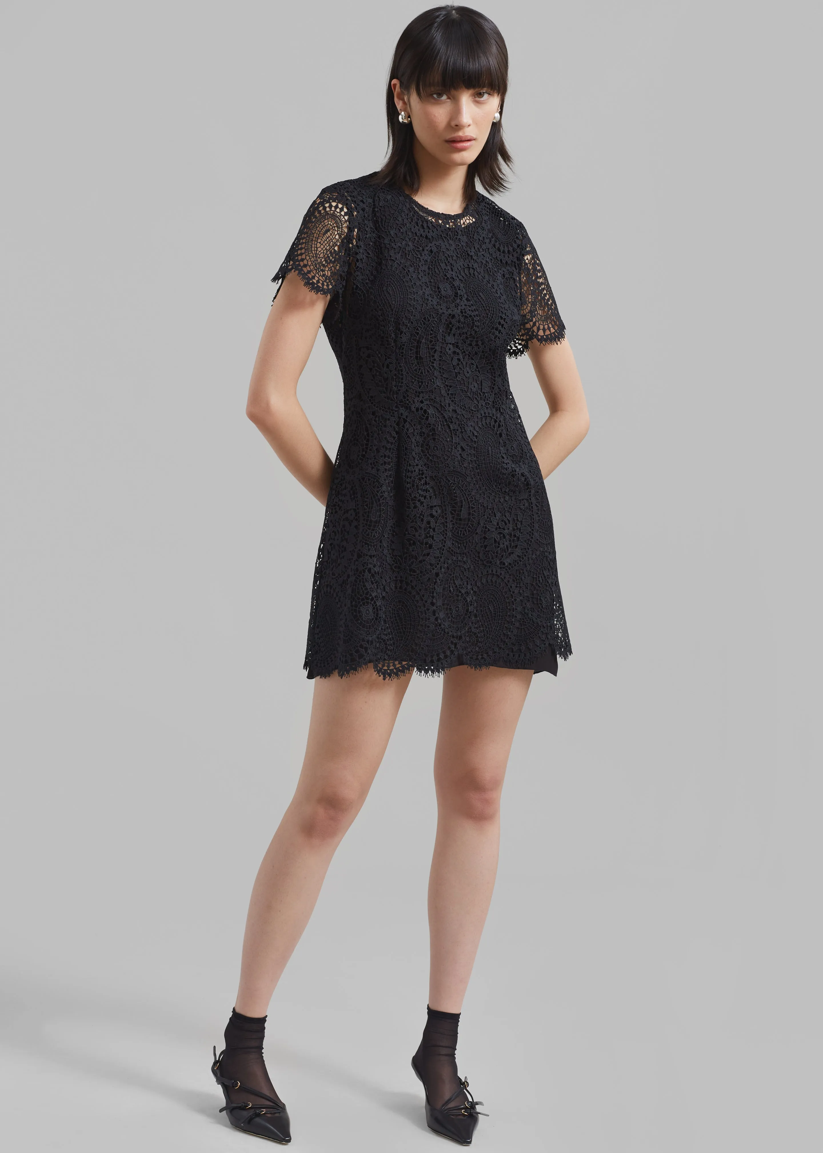 Beaufille Vonnoh Dress - Black sold by Frankie Shop product image thumbnail 2