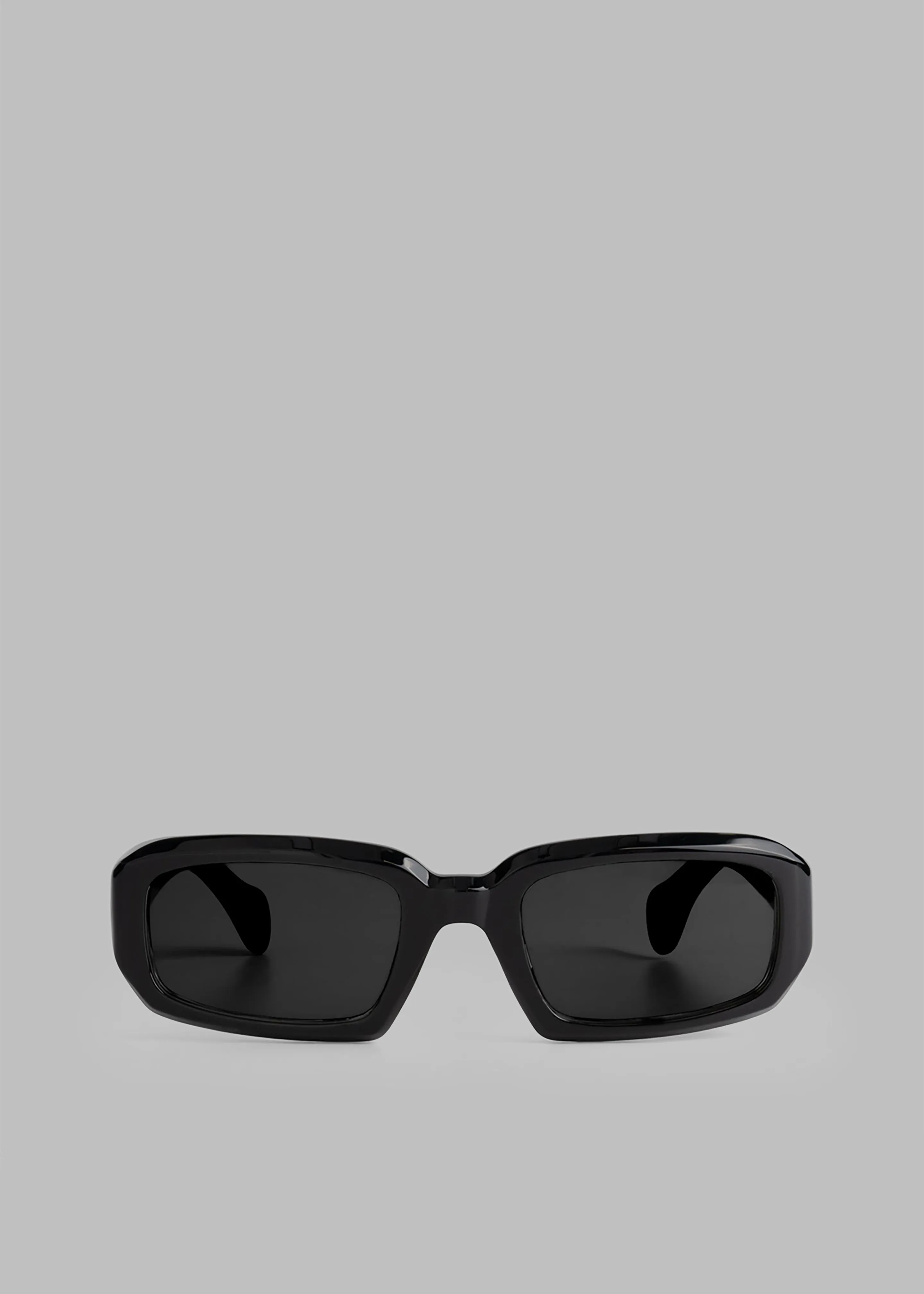 Port Tanger Mektoub Sunglasses - Black Acetate/Black Lens sold by Frankie Shop product image thumbnail 2