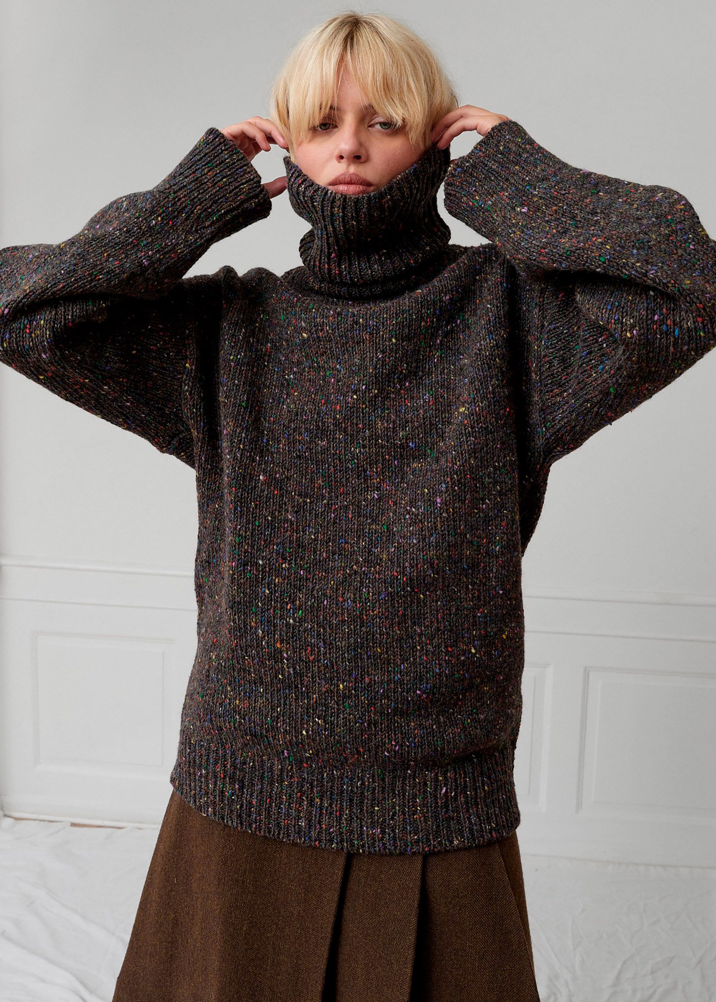 Saks Potts Camilla Sweater - Speckled Grey sold by Frankie Shop product image thumbnail 8