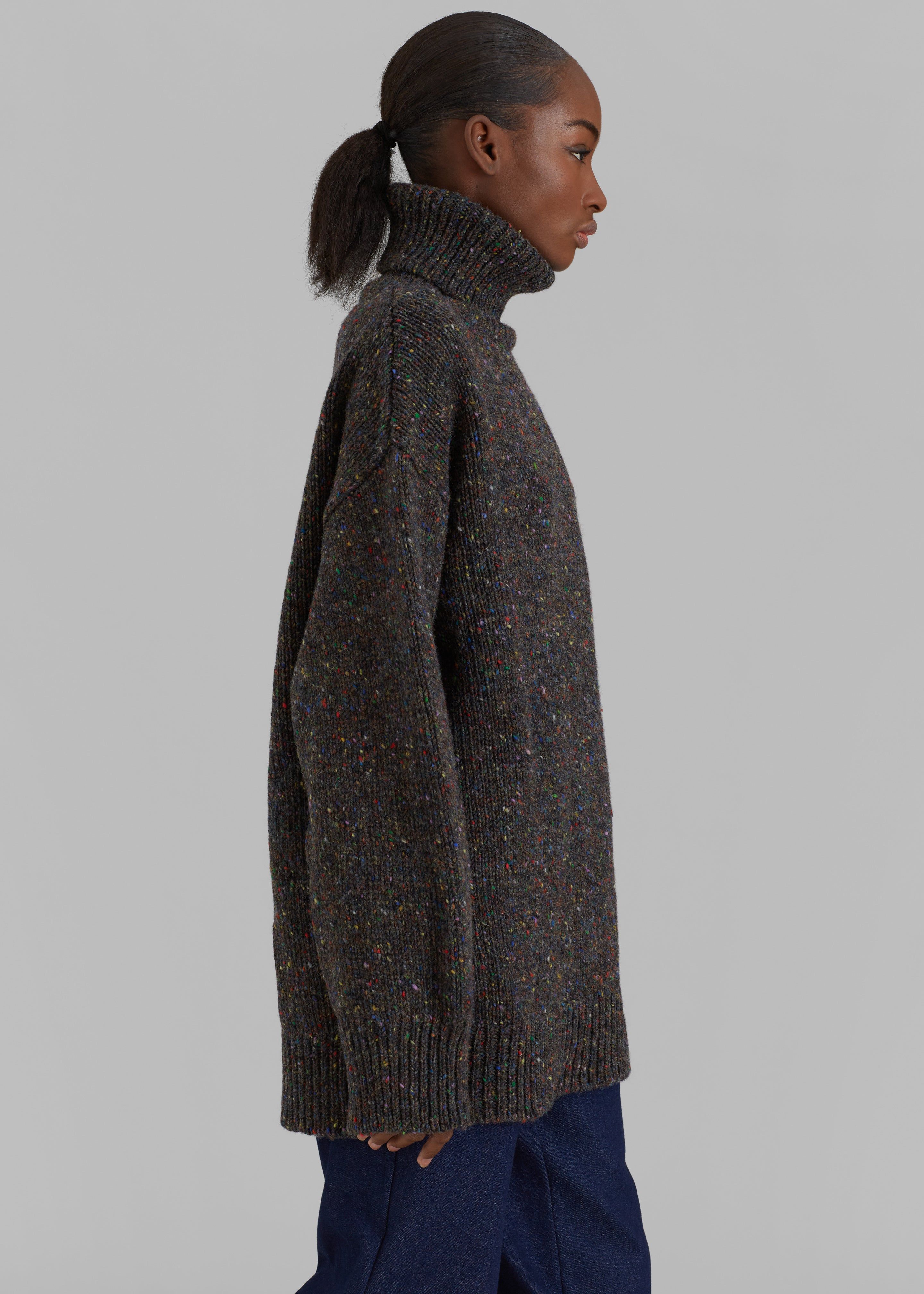 Saks Potts Camilla Sweater - Speckled Grey sold by Frankie Shop product image thumbnail 4