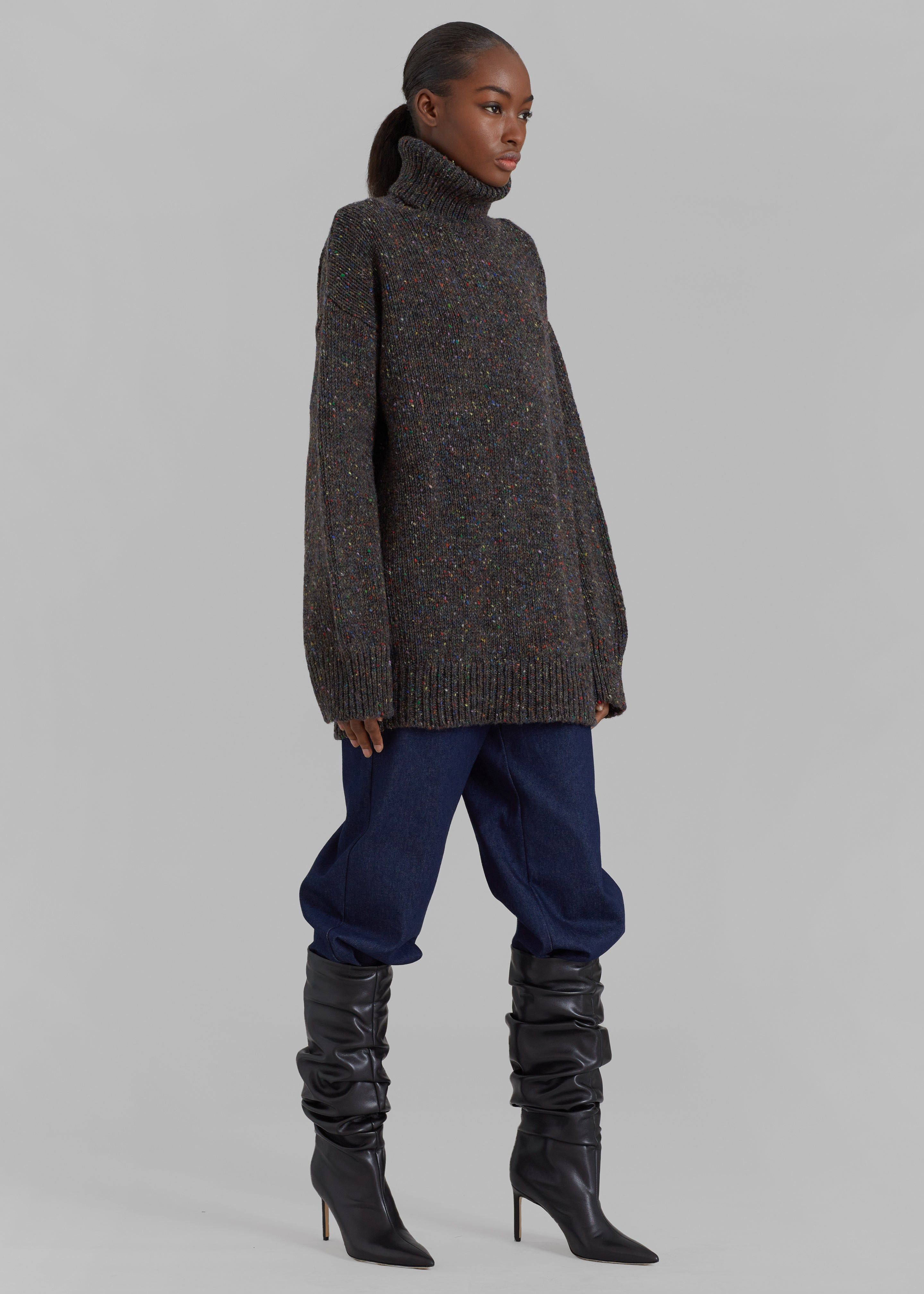 Saks Potts Camilla Sweater - Speckled Grey sold by Frankie Shop
