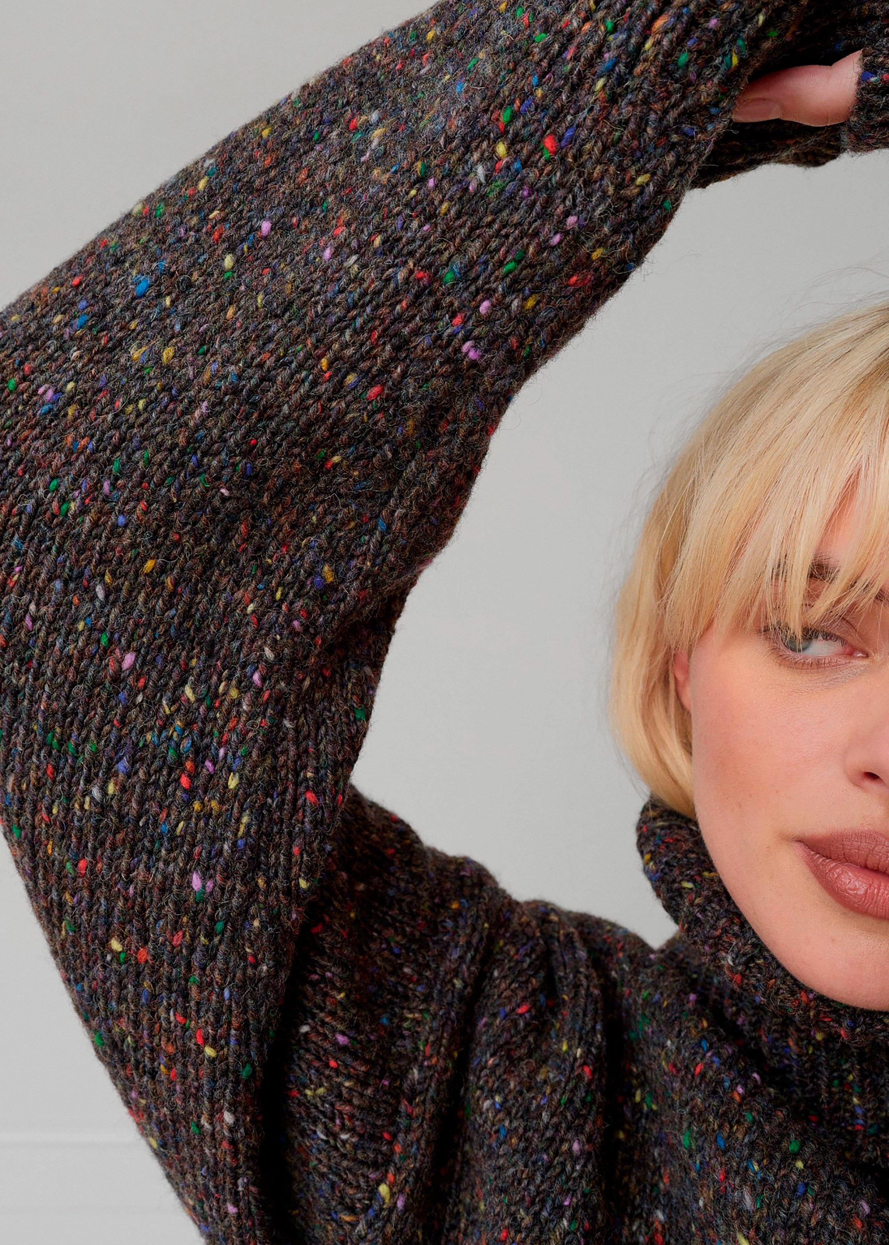 Saks Potts Camilla Sweater - Speckled Grey sold by Frankie Shop product image thumbnail 6