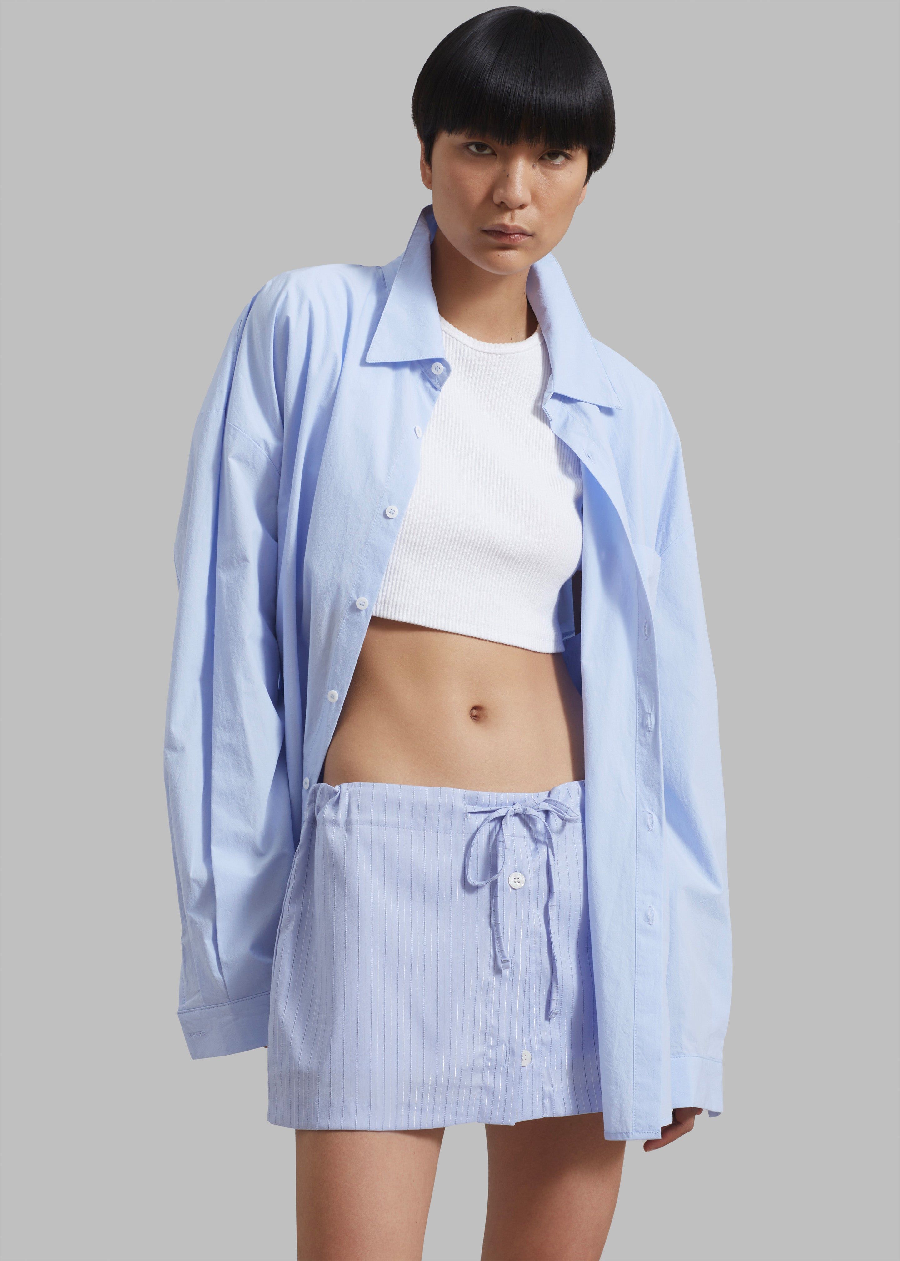 Kinsley Skort - Light Blue Stripe sold by Frankie Shop product image thumbnail 7