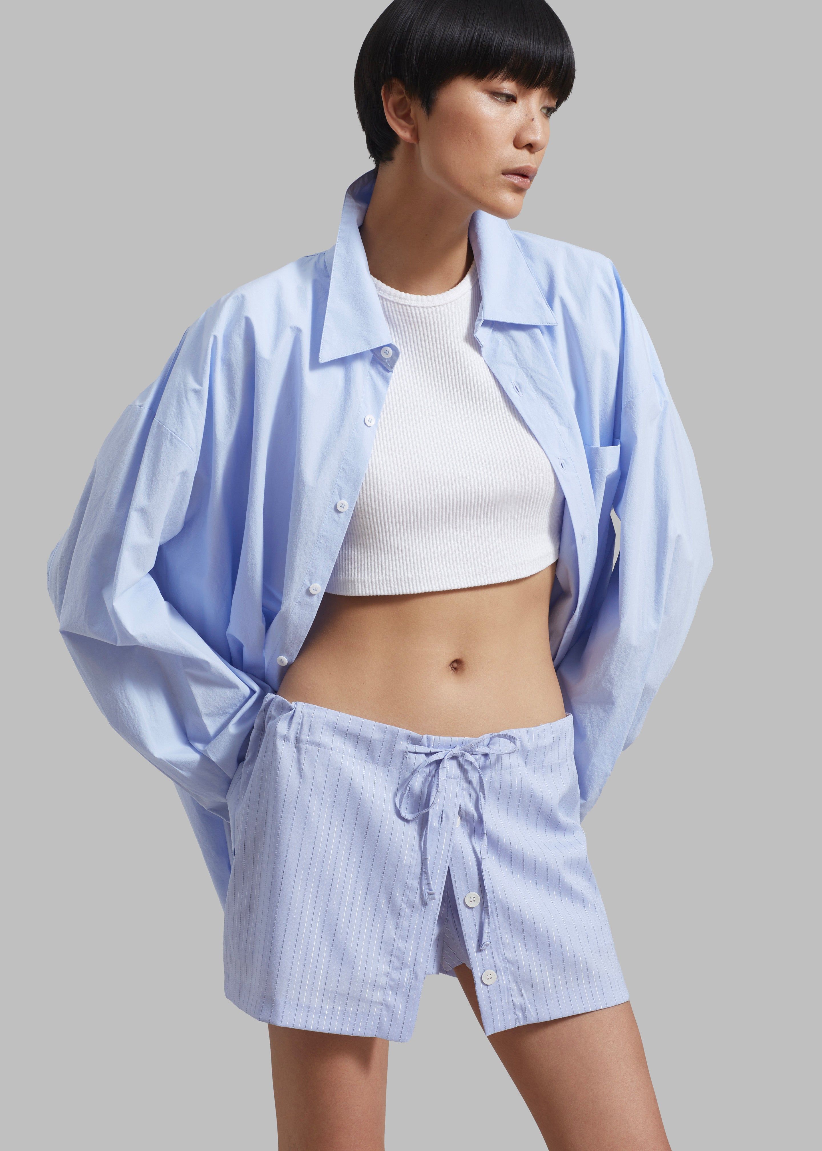 Kinsley Skort - Light Blue Stripe sold by Frankie Shop product image thumbnail 8