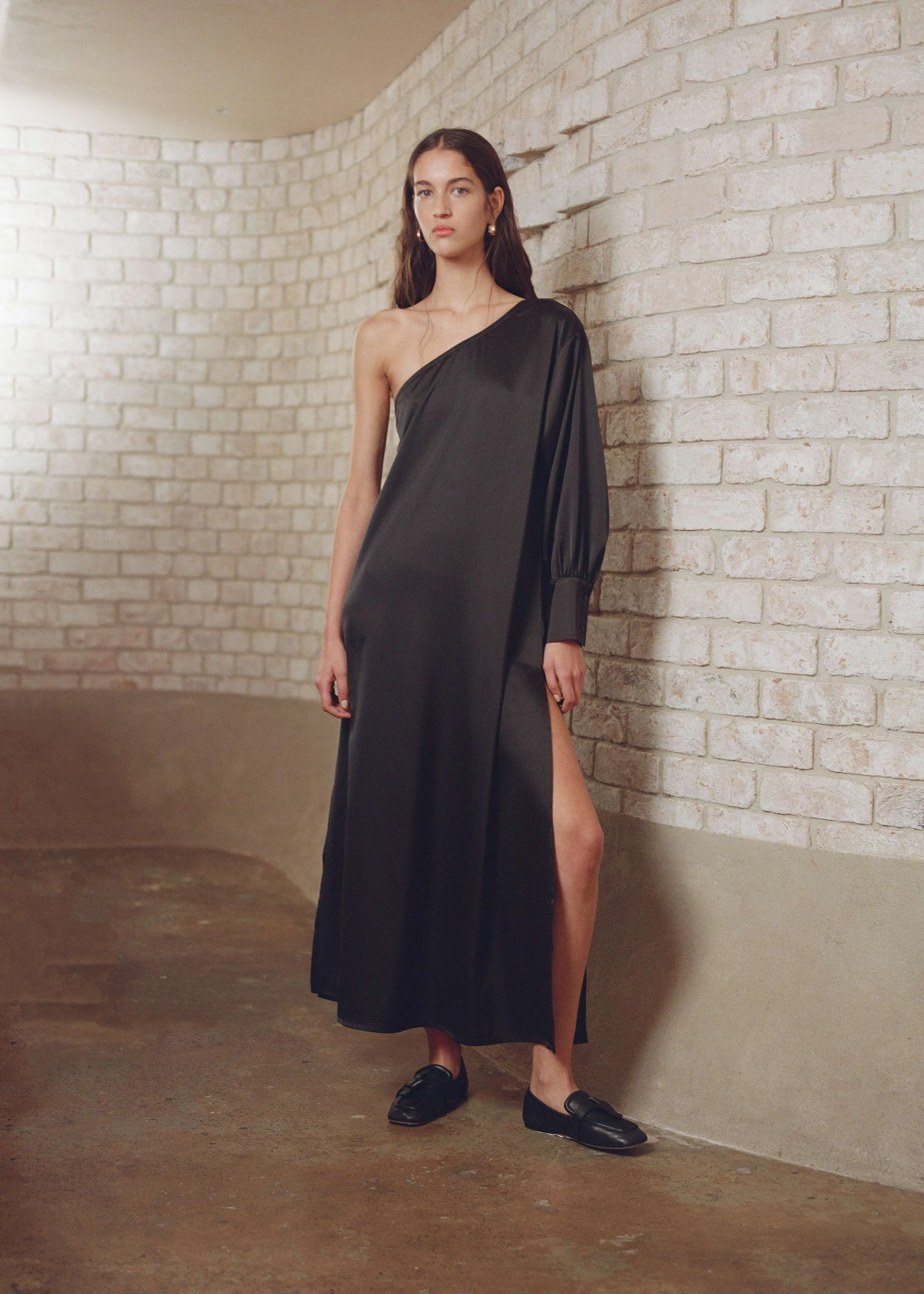 Solaqua The Chloe Dress - Noir sold by Frankie Shop