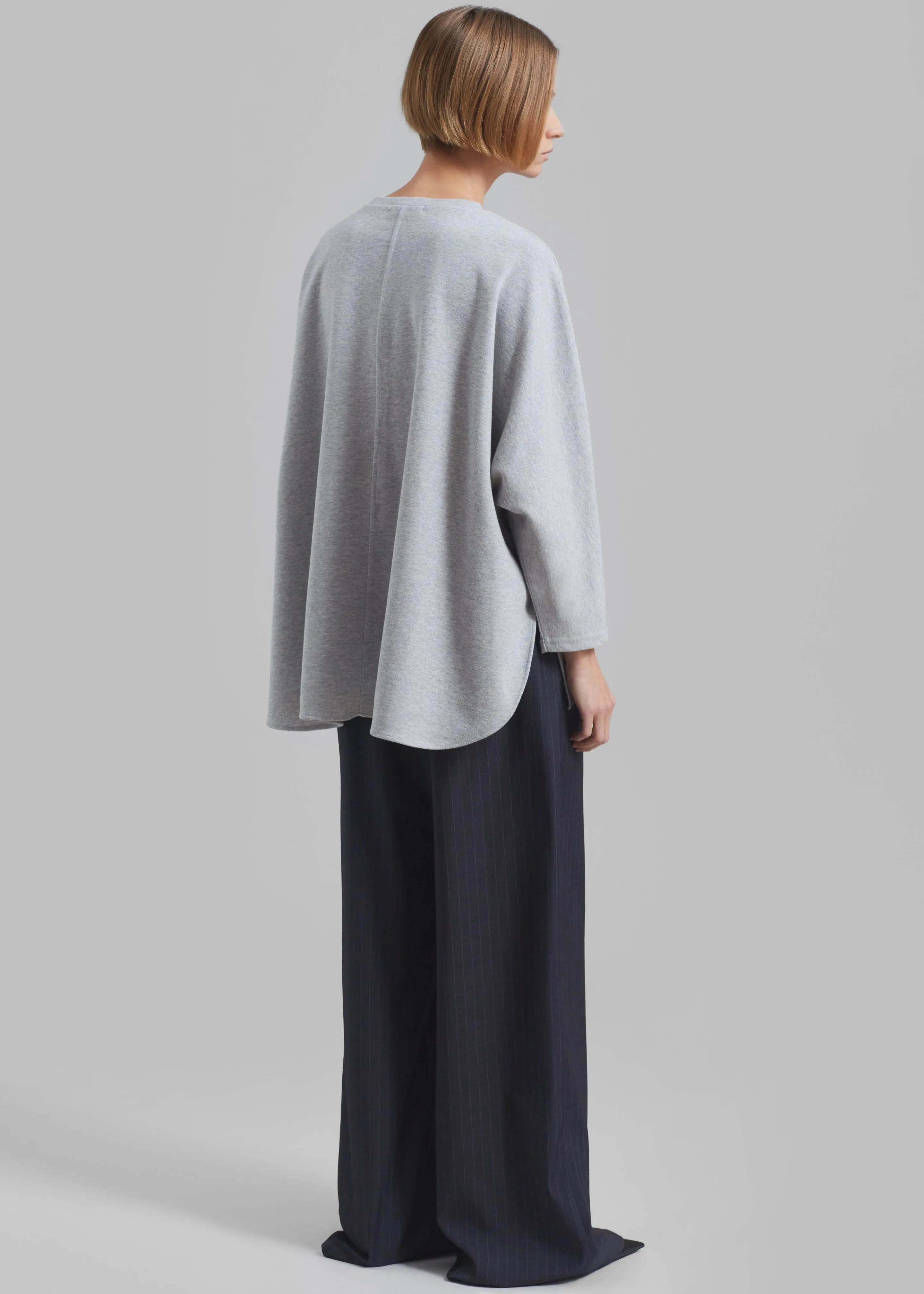 Campbell Long Sleeve Tee - Grey sold by Frankie Shop product image thumbnail 2