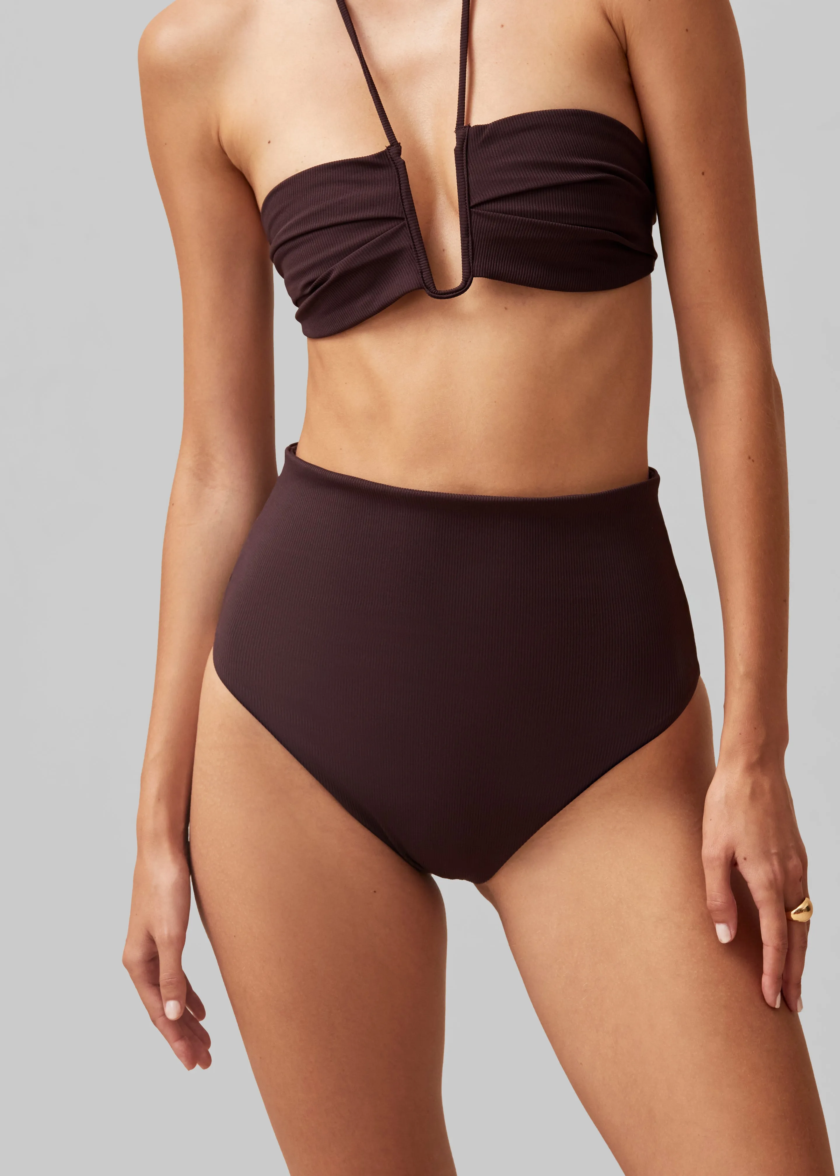 Alohas Costa Bikini Bottom - Brown sold by Frankie Shop product image thumbnail 3