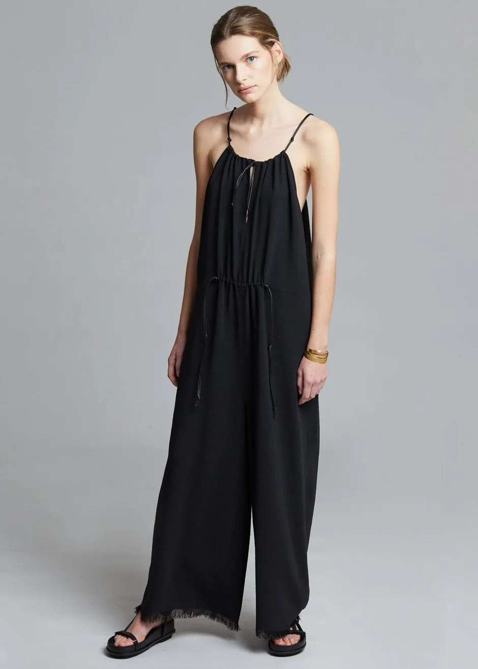Aeron Fauna Jumpsuit - Black sold by Frankie Shop product image thumbnail 4