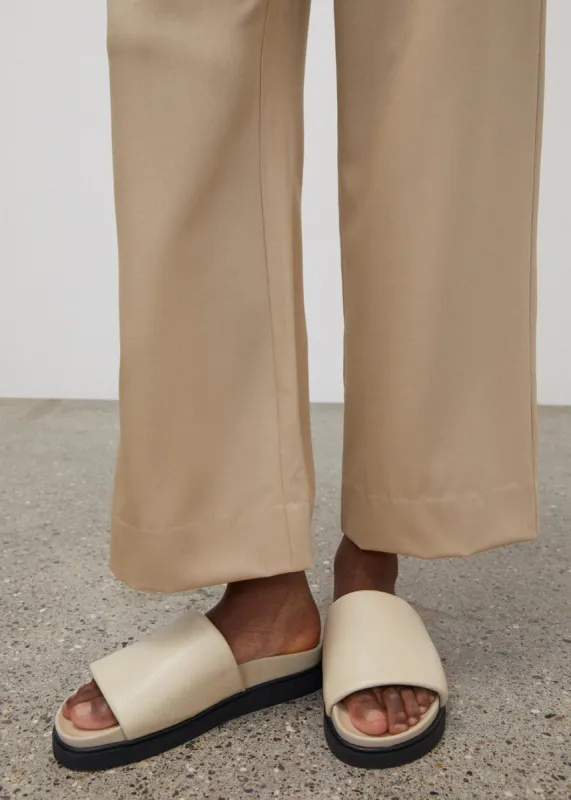 BY MALENE BIRGER Frederika Sandal - Wood sold by Frankie Shop