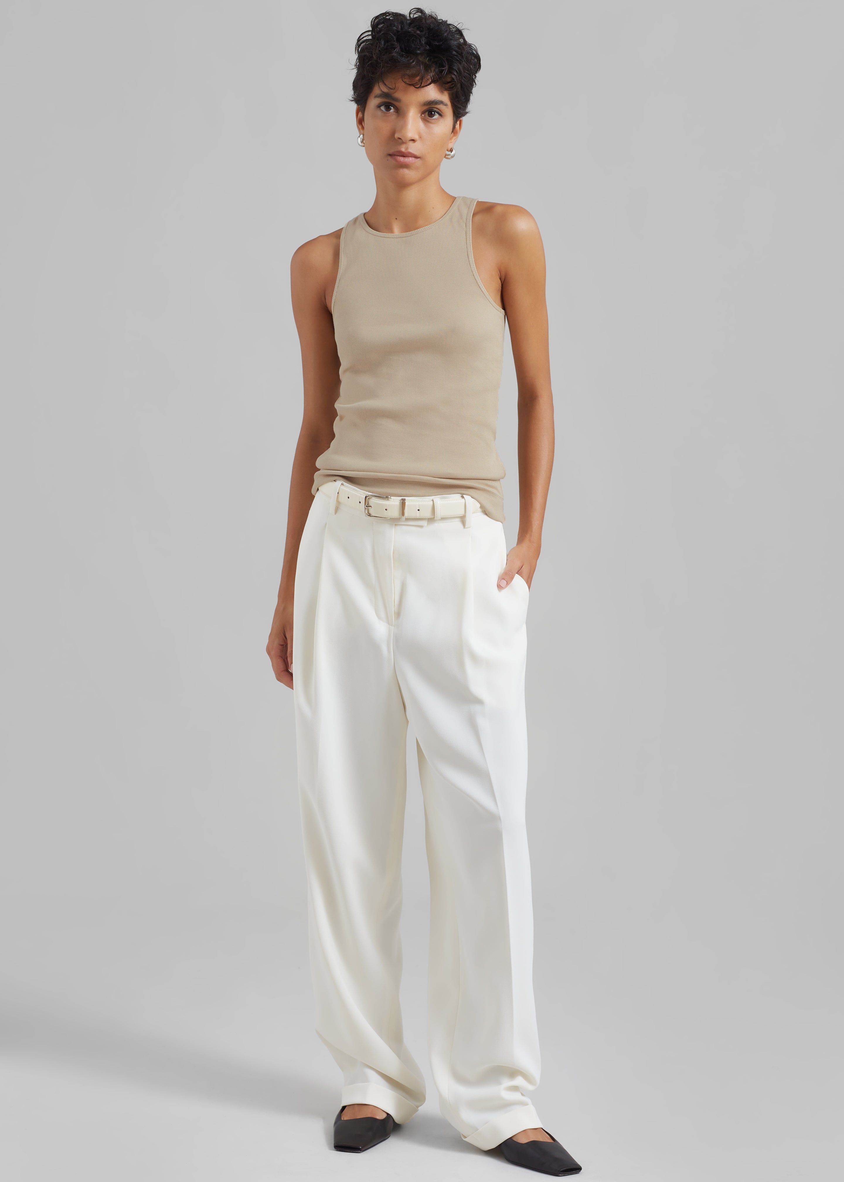 By Malene Birger Amani Tank Top - Tehina sold by Frankie Shop