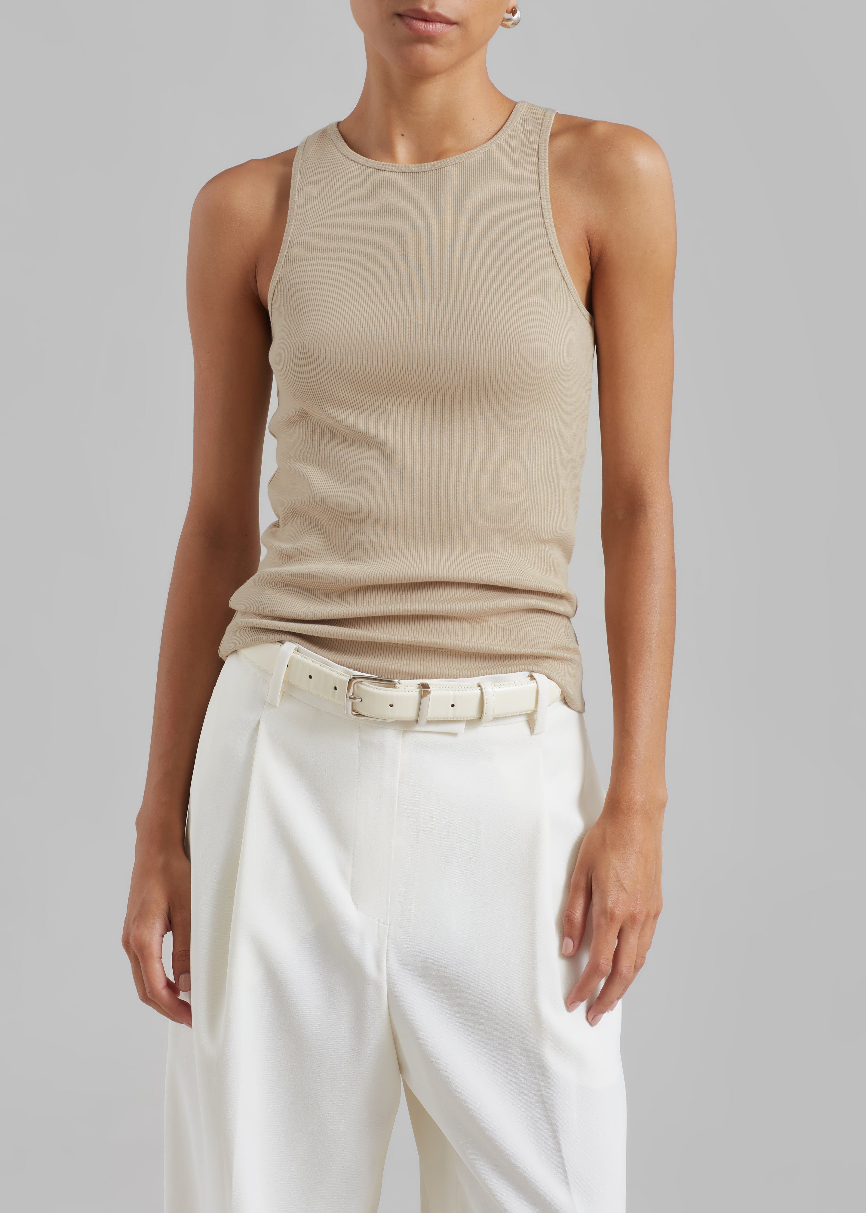 By Malene Birger Amani Tank Top - Tehina sold by Frankie Shop product image thumbnail 3