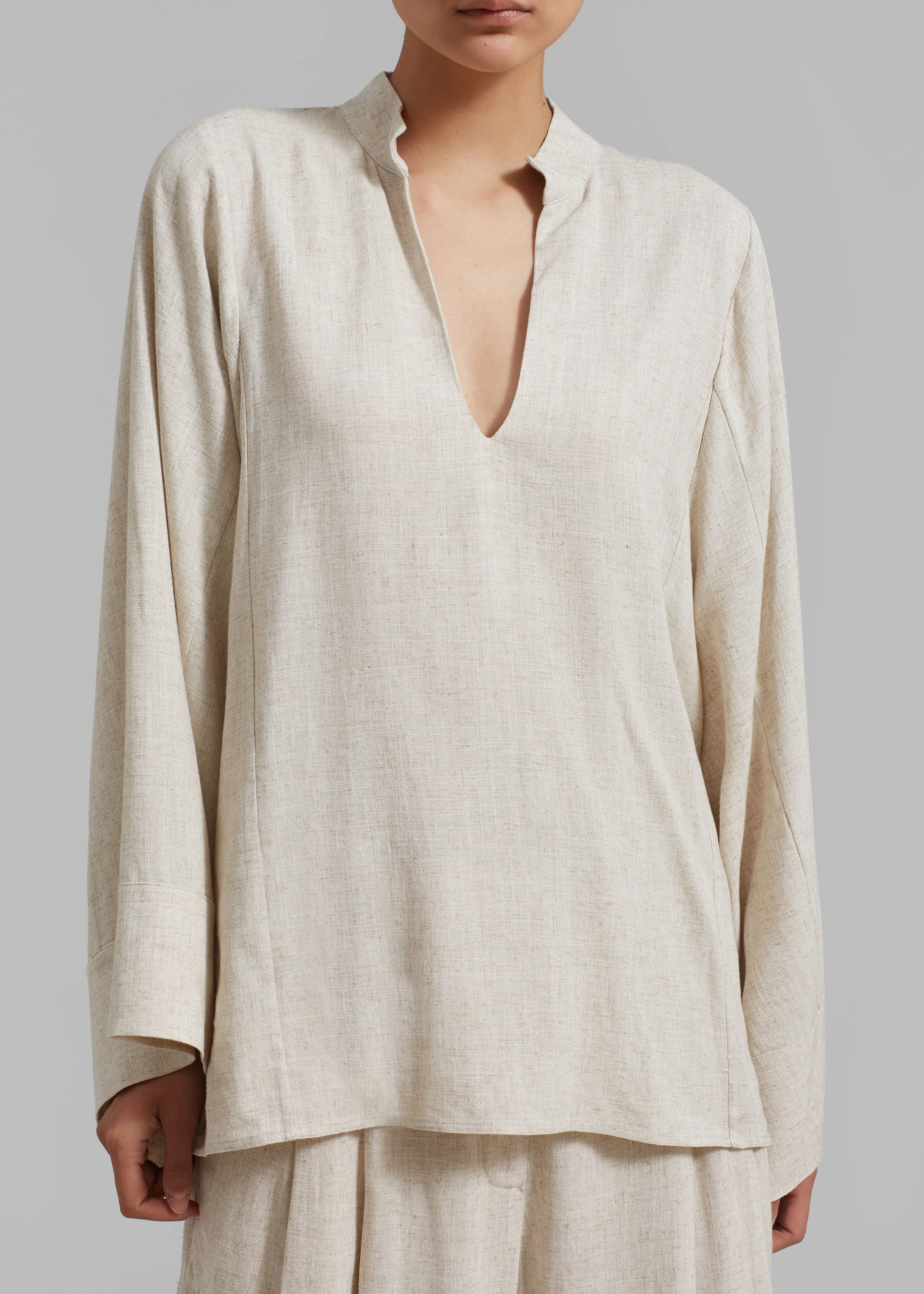 By Malene Birger Lomaria Blouse - Undyed sold by Frankie Shop product image thumbnail 4