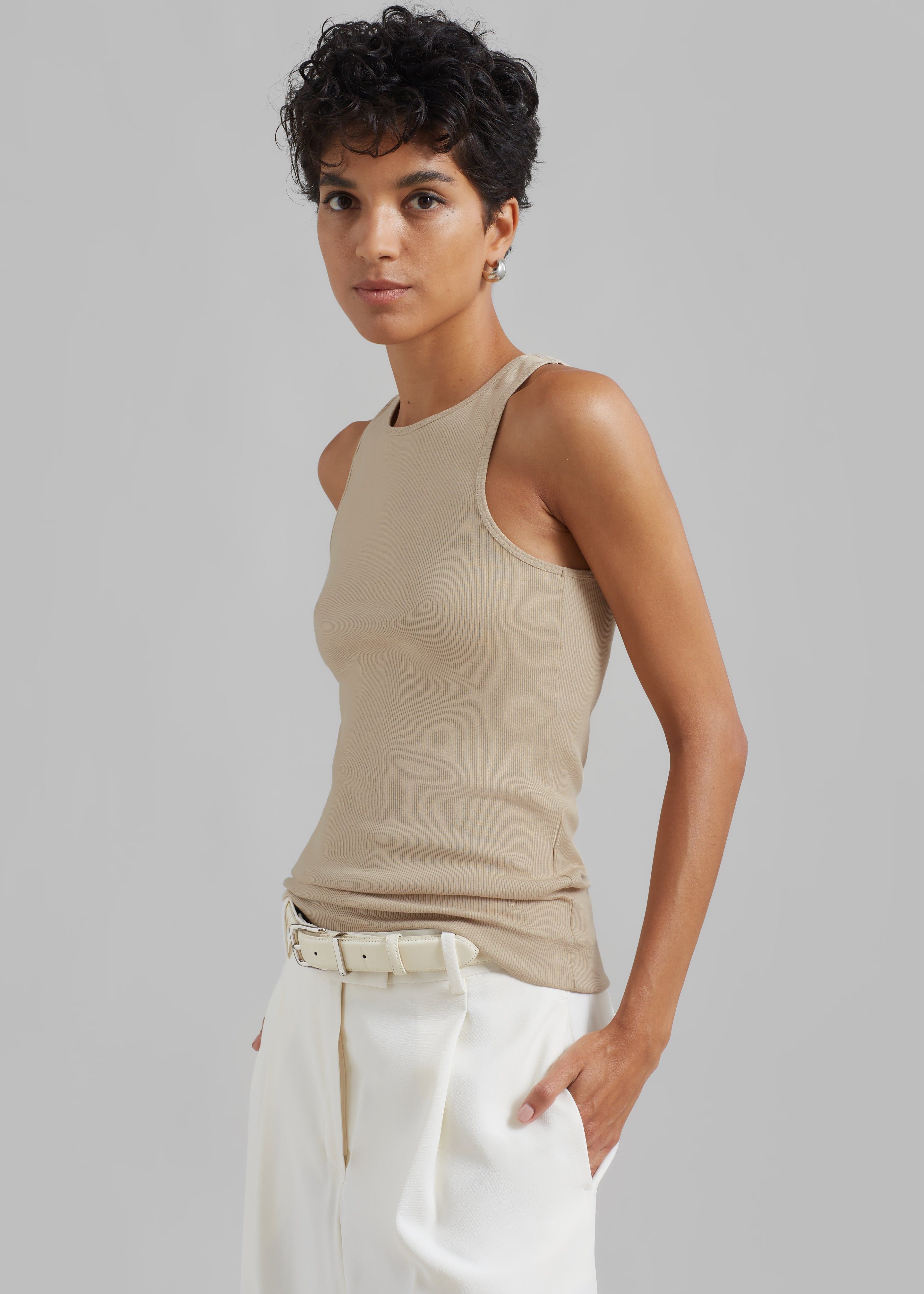 By Malene Birger Amani Tank Top - Tehina sold by Frankie Shop product image thumbnail 4