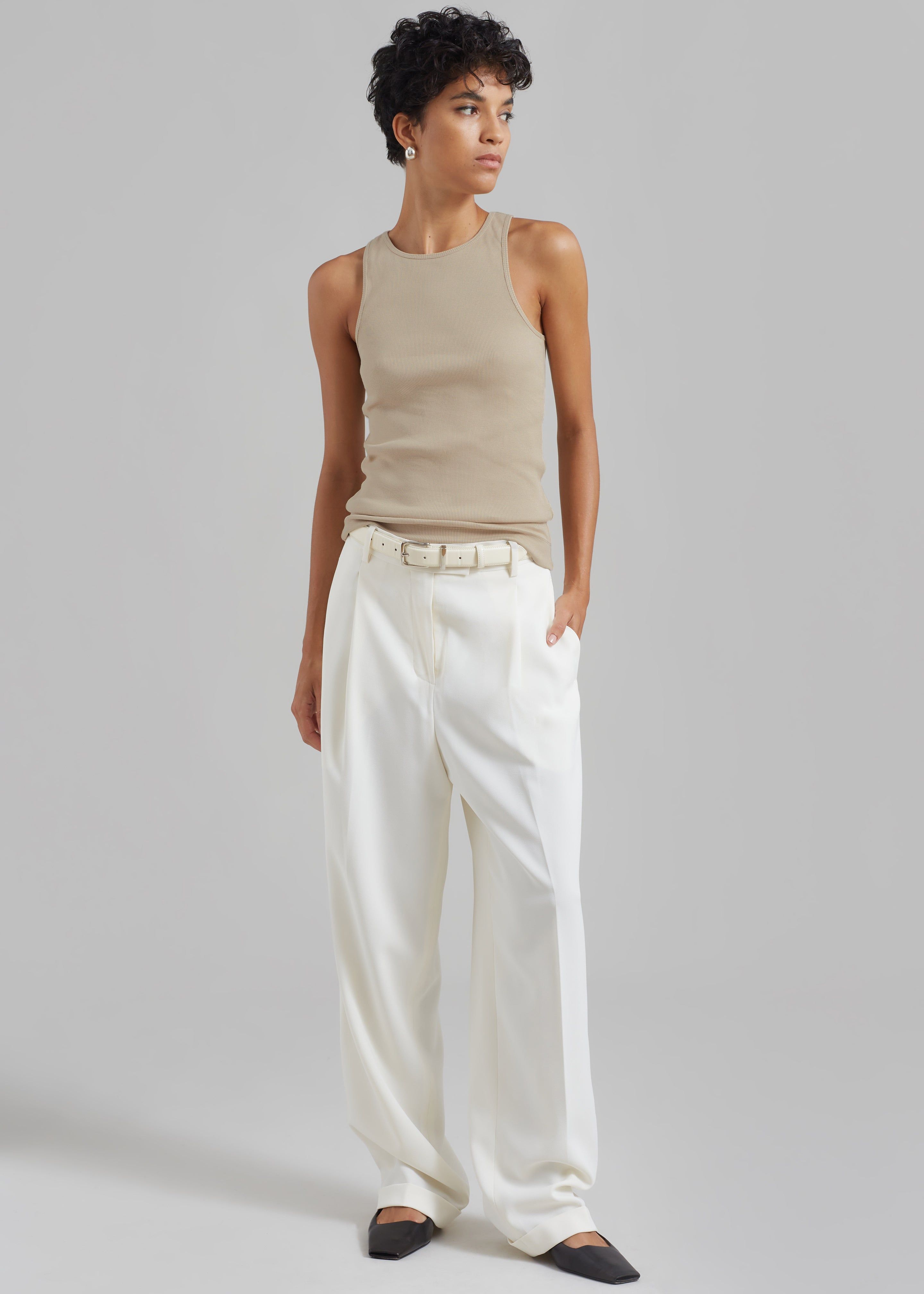 By Malene Birger Amani Tank Top - Tehina sold by Frankie Shop product image thumbnail 2