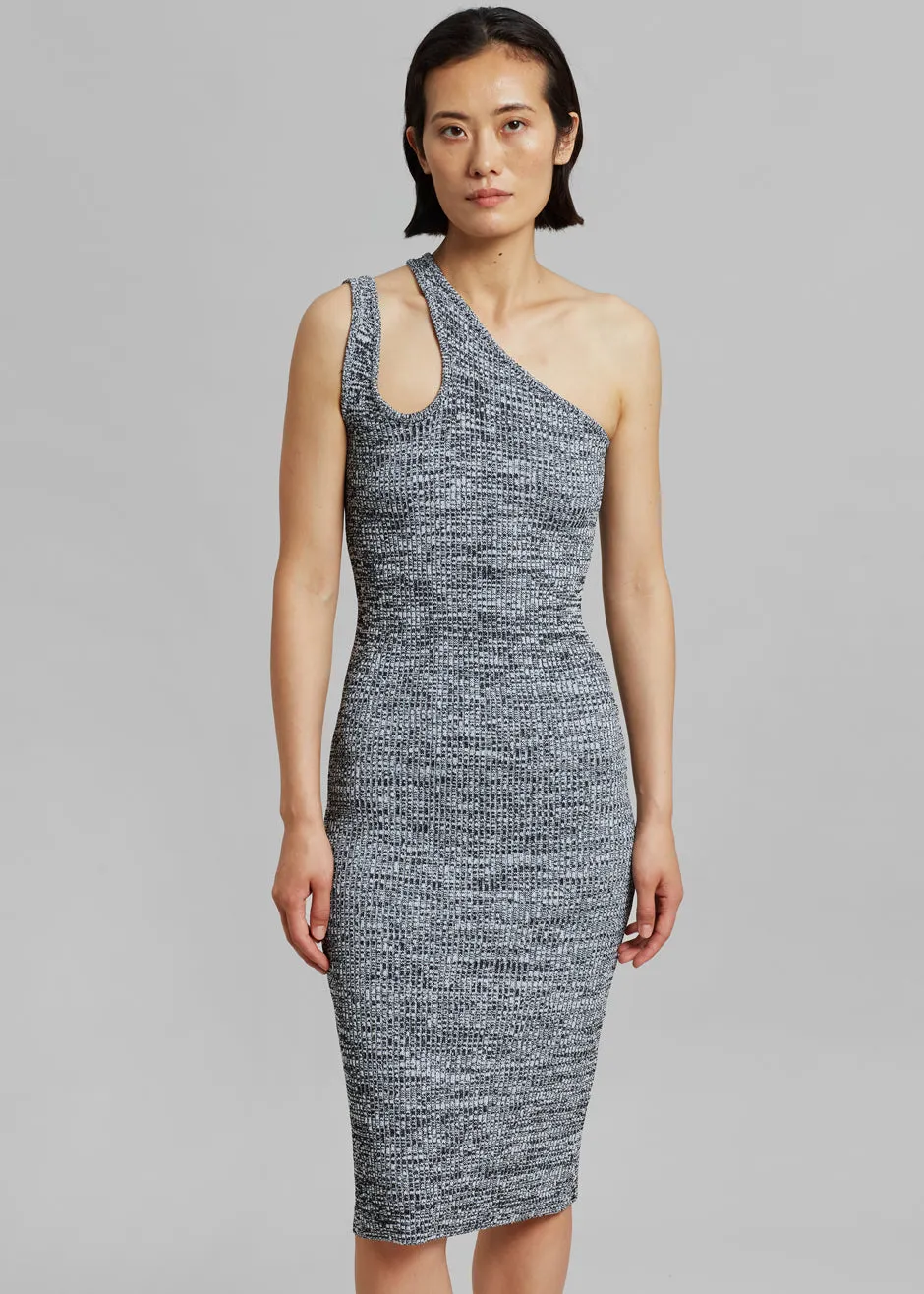 REMAIN Mila Knit Dress - Black Comb sold by Frankie Shop product image thumbnail 3