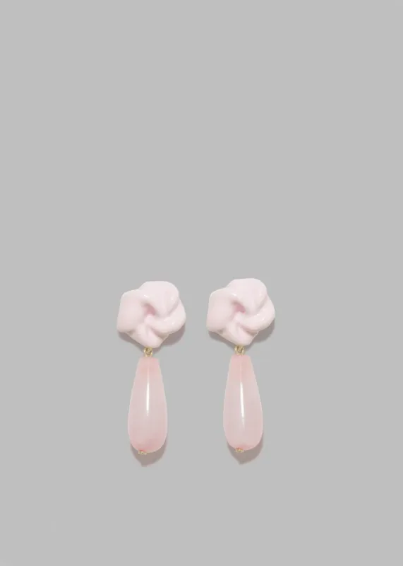 Completedworks The Depths of Time Earrings - Pink made by Frankie Shop