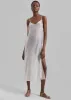 Madeline Sheer Midi Dress - Off White sold by Frankie Shop
