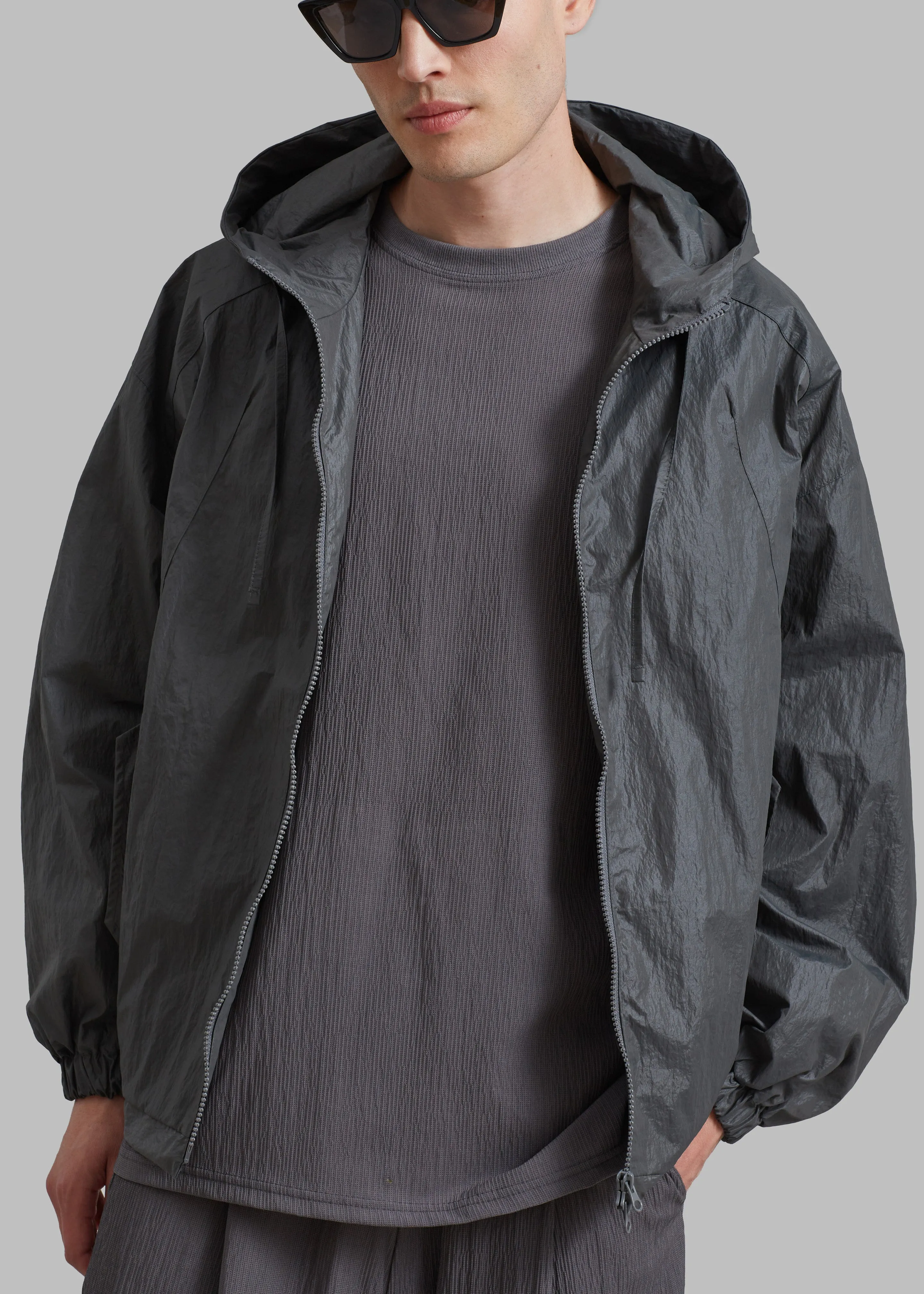 Orlando Anorak - Charcoal sold by Frankie Shop product image thumbnail 4