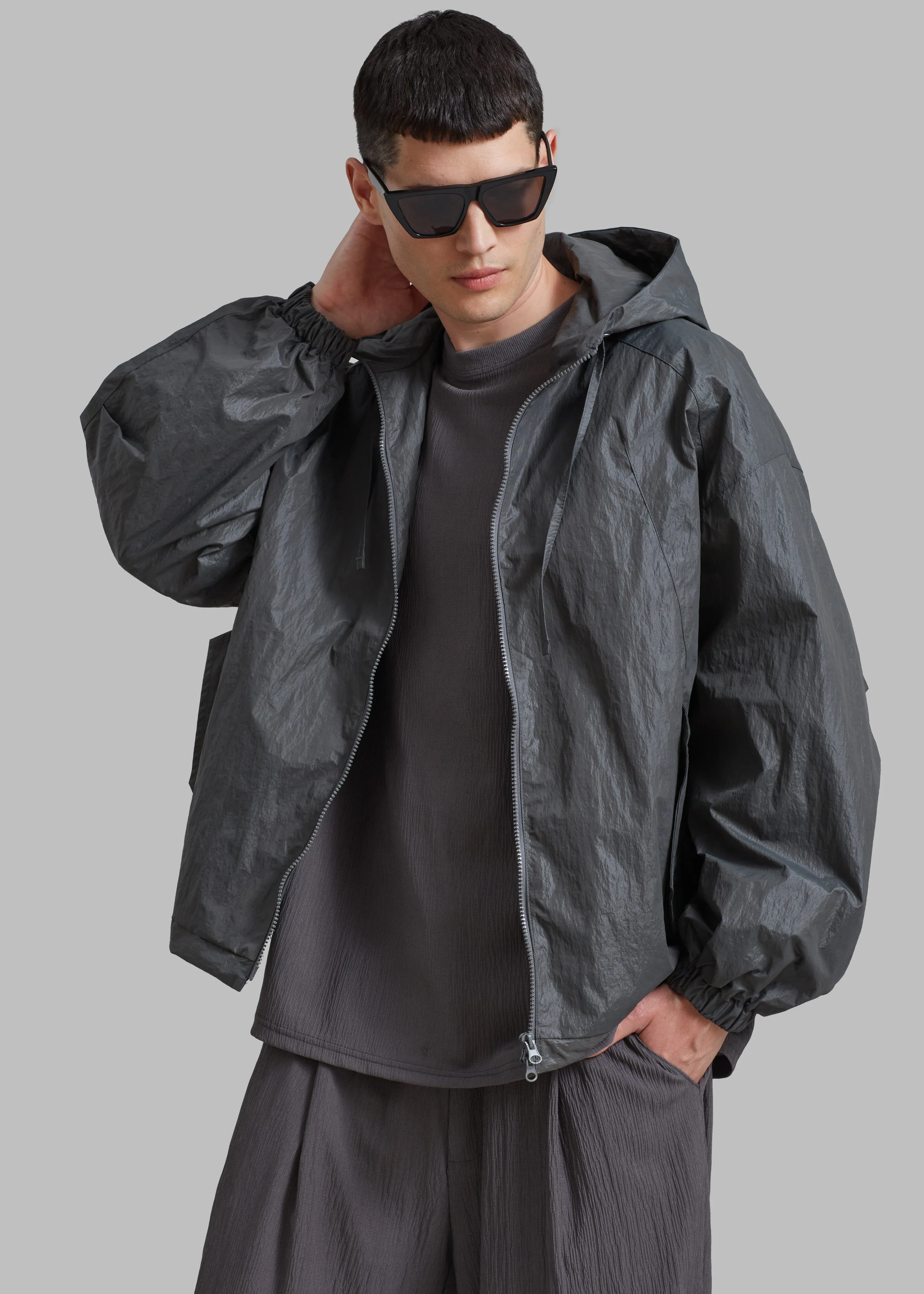Orlando Anorak - Charcoal sold by Frankie Shop