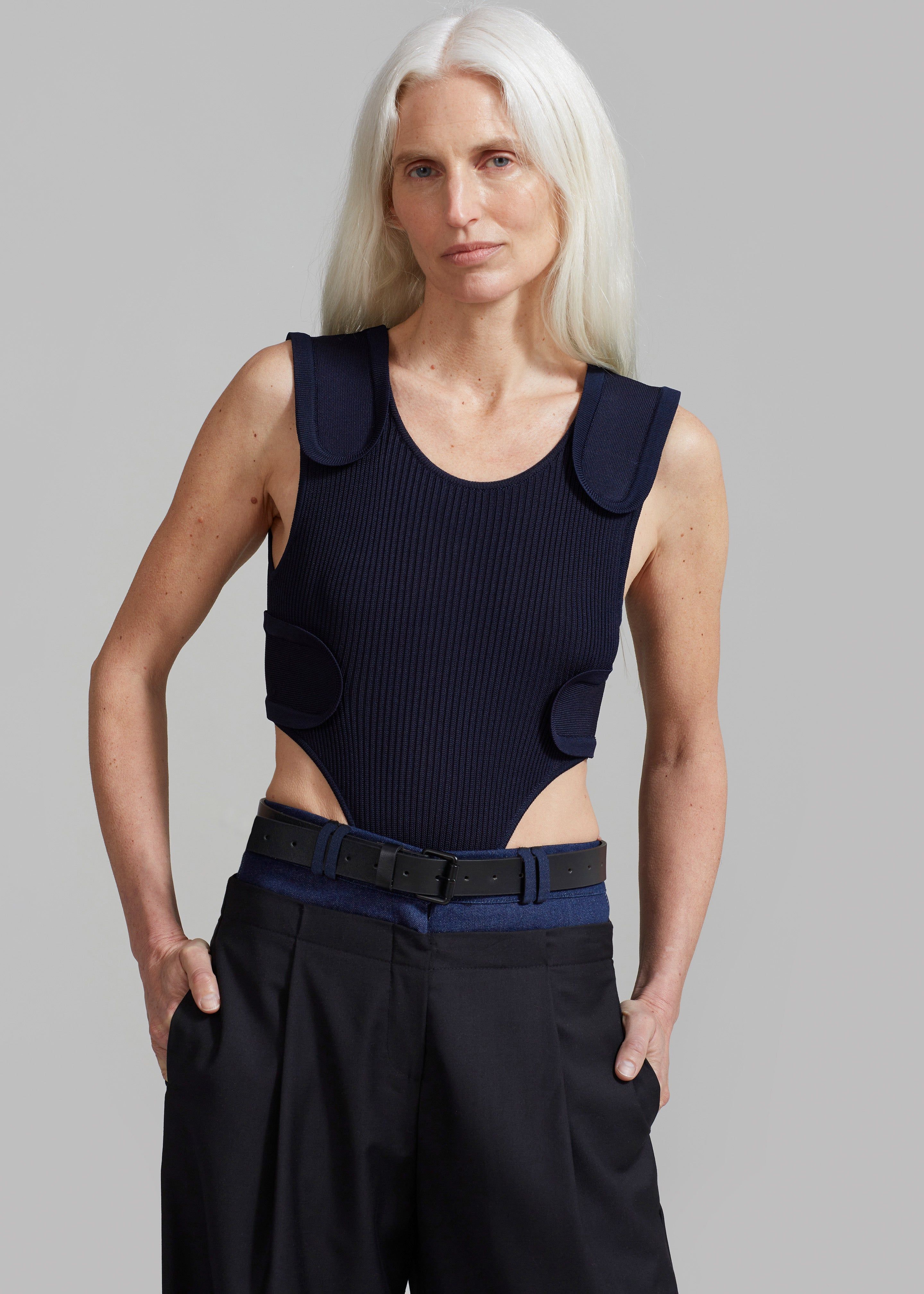 Andie Contrast Pants - Black sold by Frankie Shop product image thumbnail 3