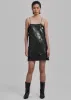 ROTATE Sequins Mini Slip Dress - Black sold by Frankie Shop