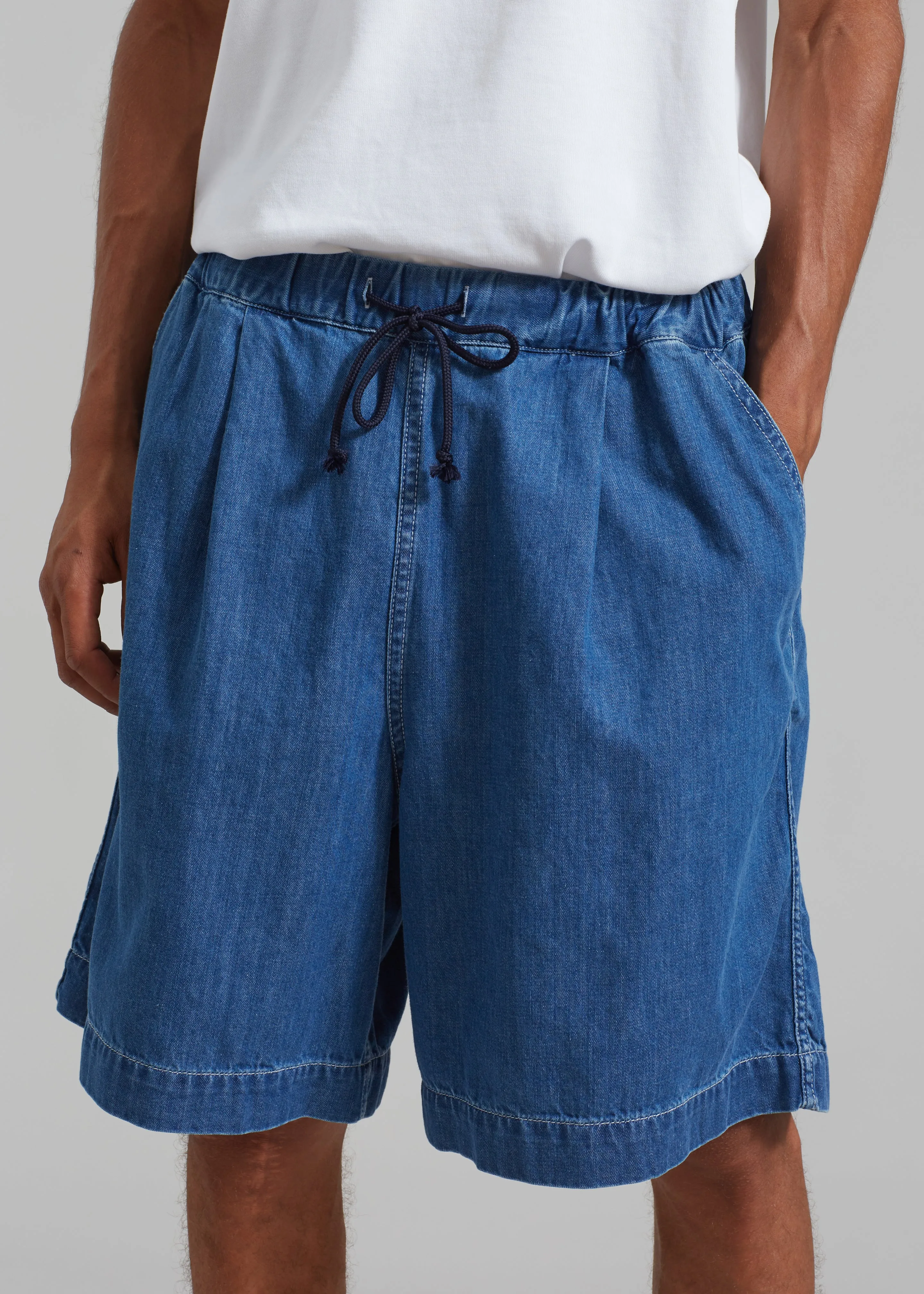 Tanner Denim Shorts - Medium Wash sold by Frankie Shop product image thumbnail 3