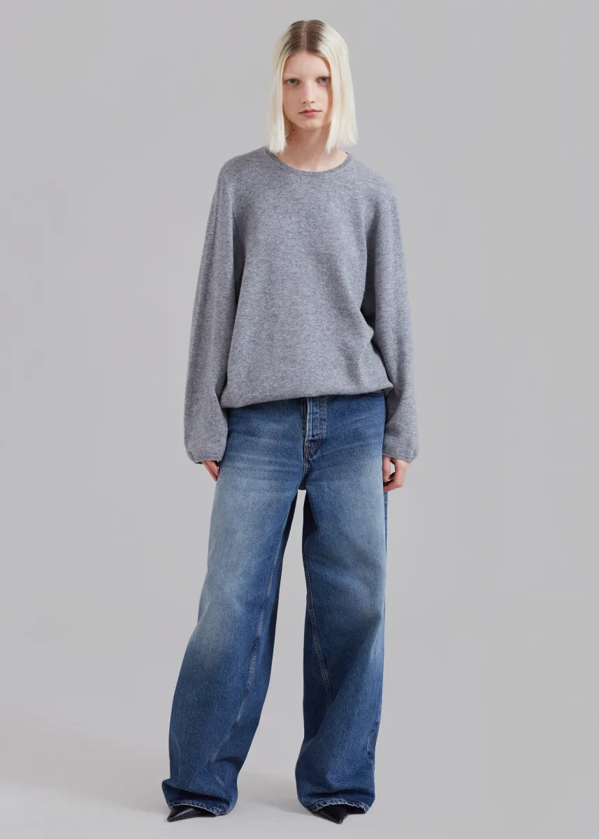 Haikure Bethany Pants - Mid Blue | Parallel