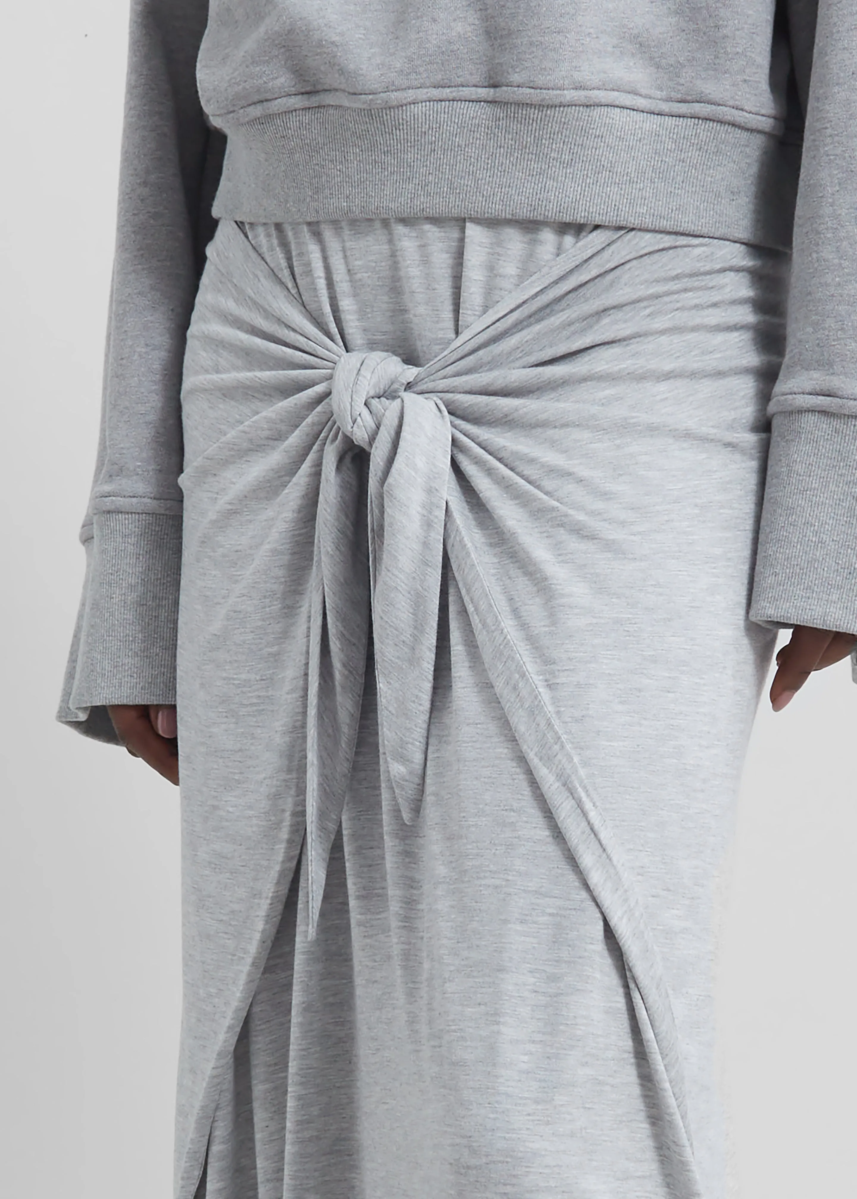 Remain Jersey Wrap Skirt - Glacier Gray sold by Frankie Shop product image thumbnail 4