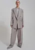 Adair Double Breasted Blazer - Grey sold by Frankie Shop
