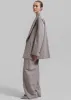 Adair Double Breasted Blazer - Grey sold by Frankie Shop