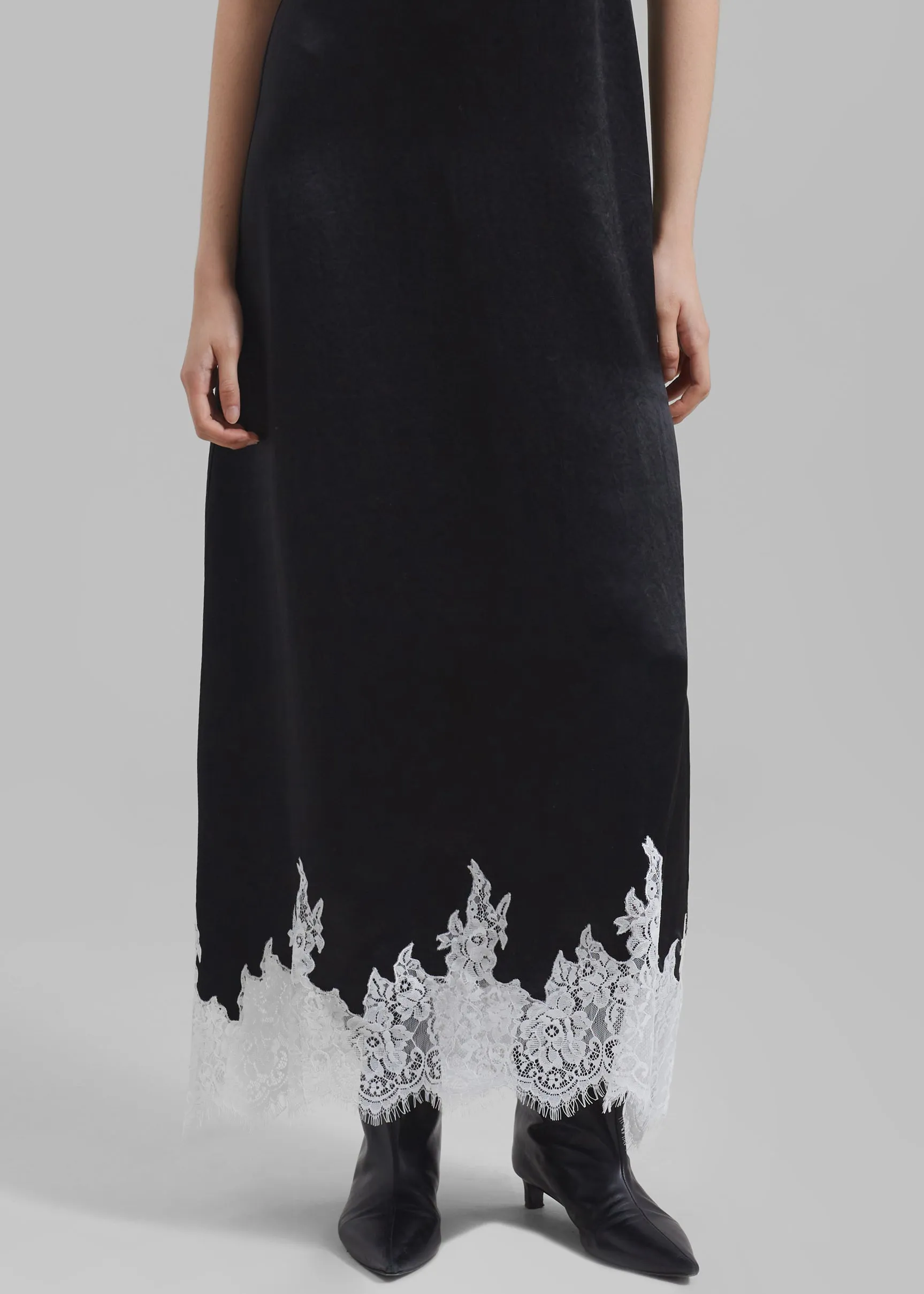 3.1 Phillip Lim Twist Tank Slip Dress - Black sold by Frankie Shop product image thumbnail 5