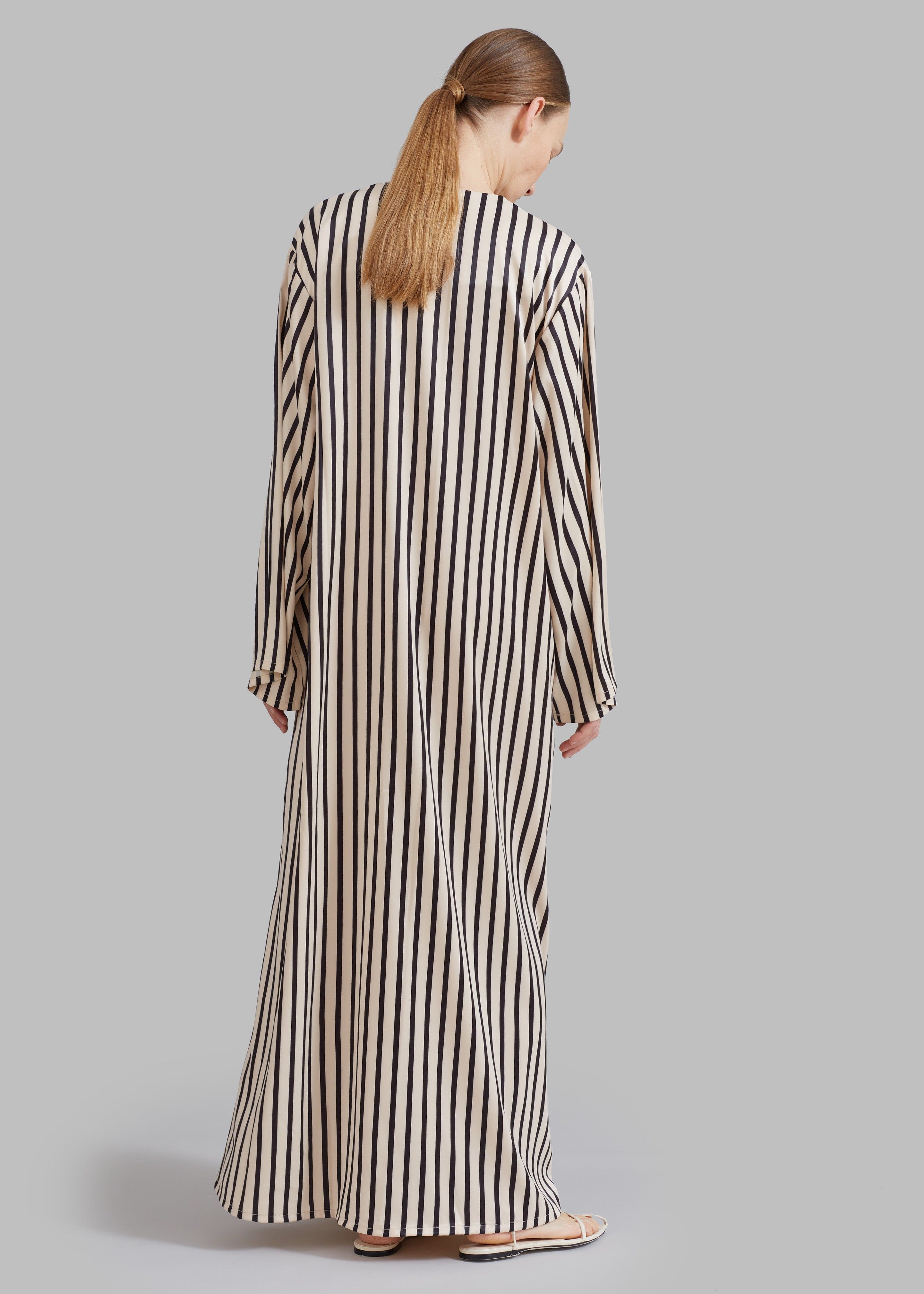 Solaqua The Resort Dress - Ecru with Black Stripes sold by Frankie Shop product image thumbnail 5
