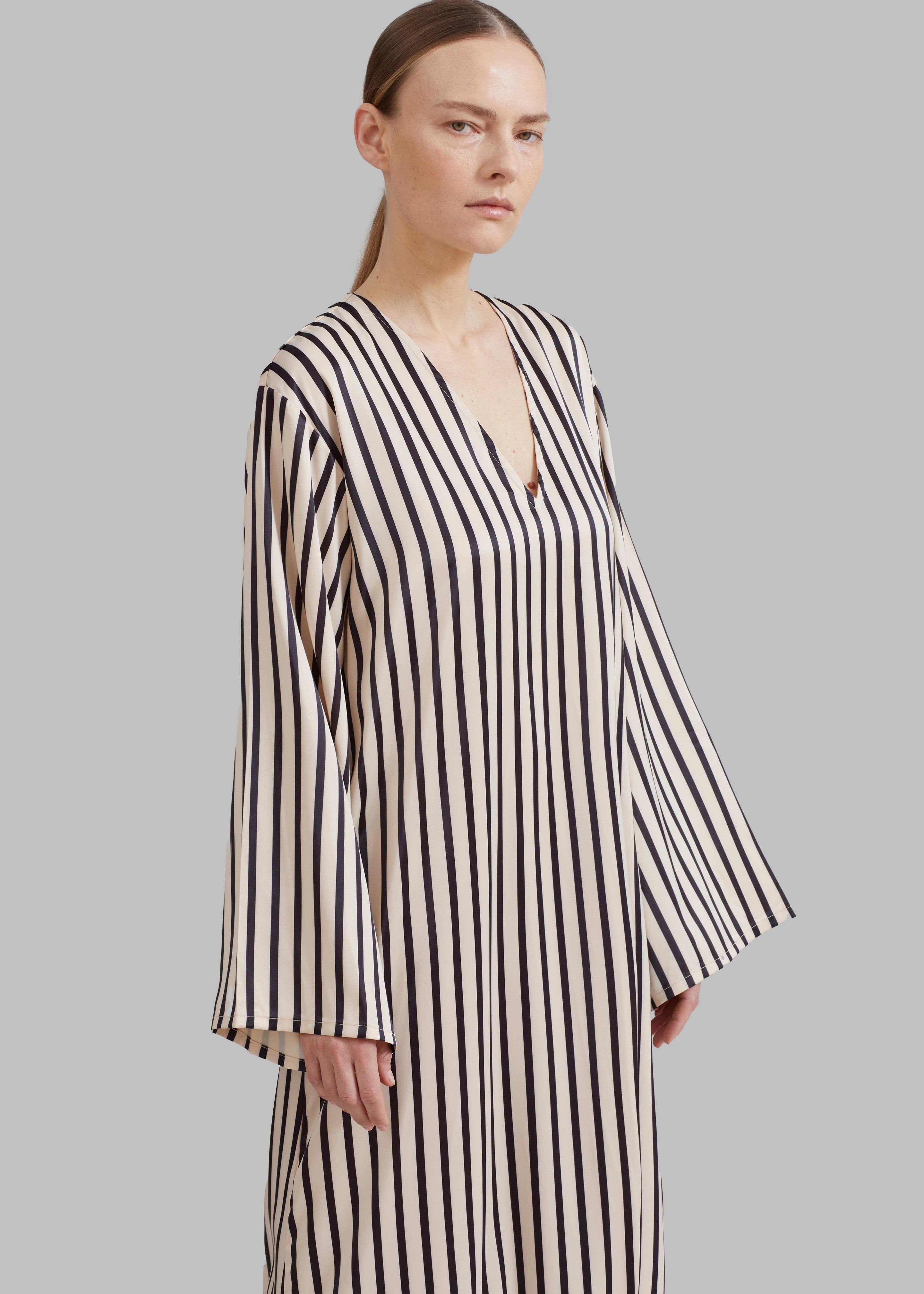 Solaqua The Resort Dress - Ecru with Black Stripes sold by Frankie Shop product image thumbnail 2