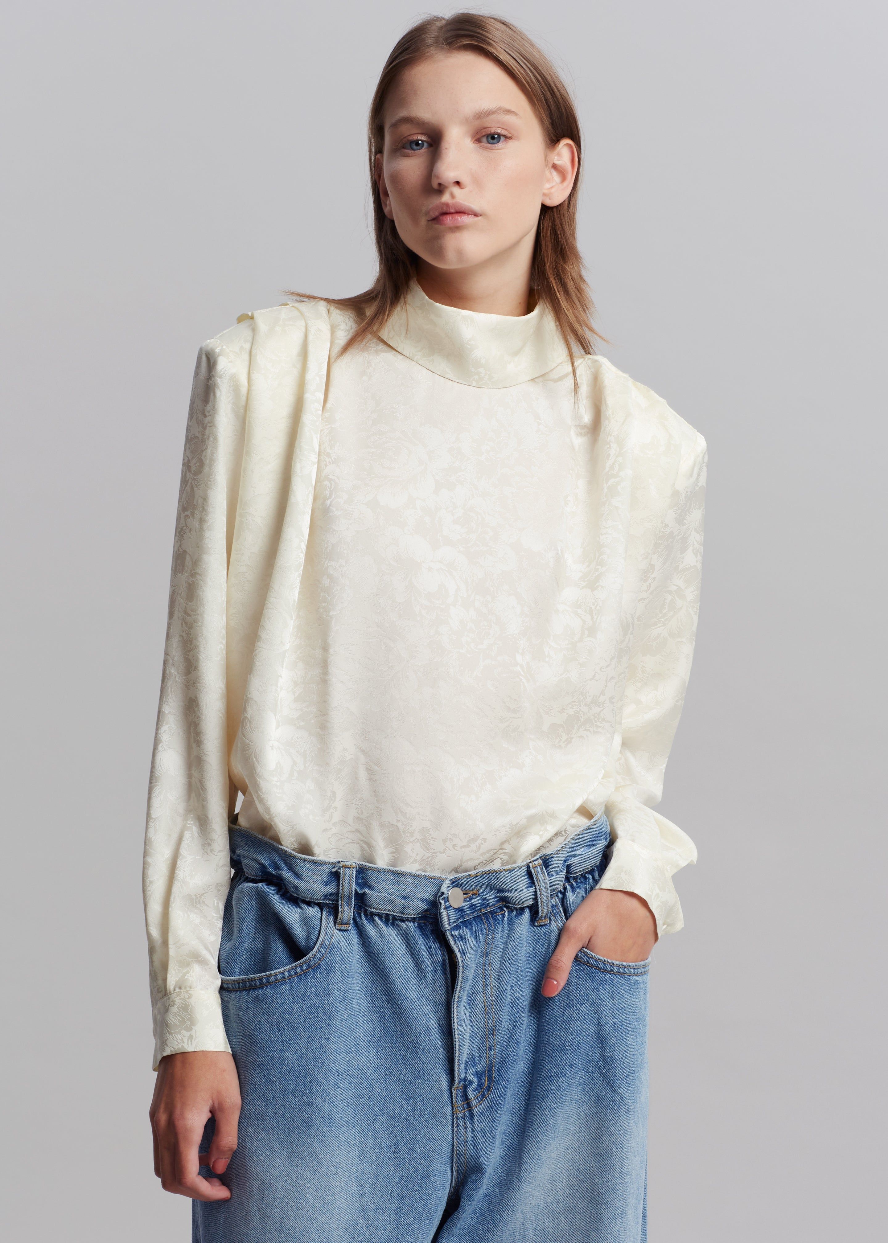 The Garment Toulouse Shirt - Cream sold by Frankie Shop product image thumbnail 7