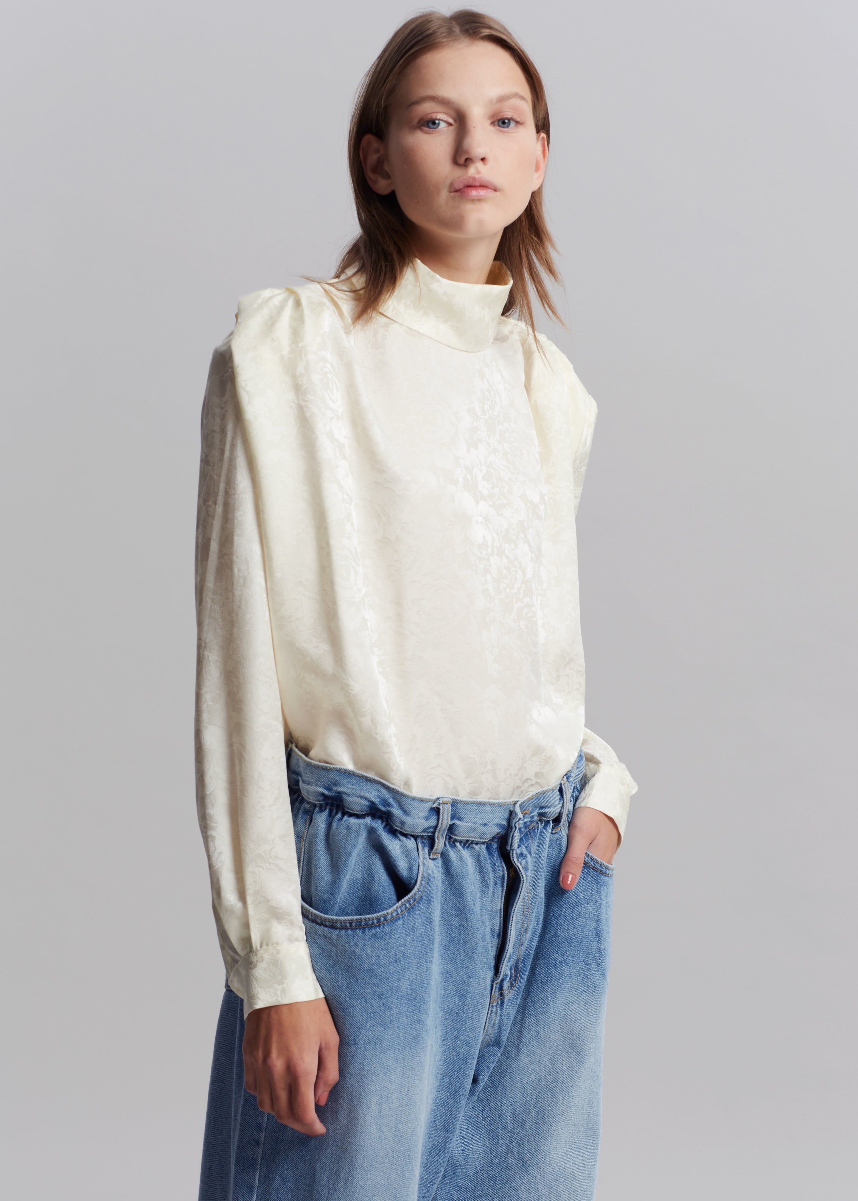 The Garment Toulouse Shirt - Cream sold by Frankie Shop product image thumbnail 5