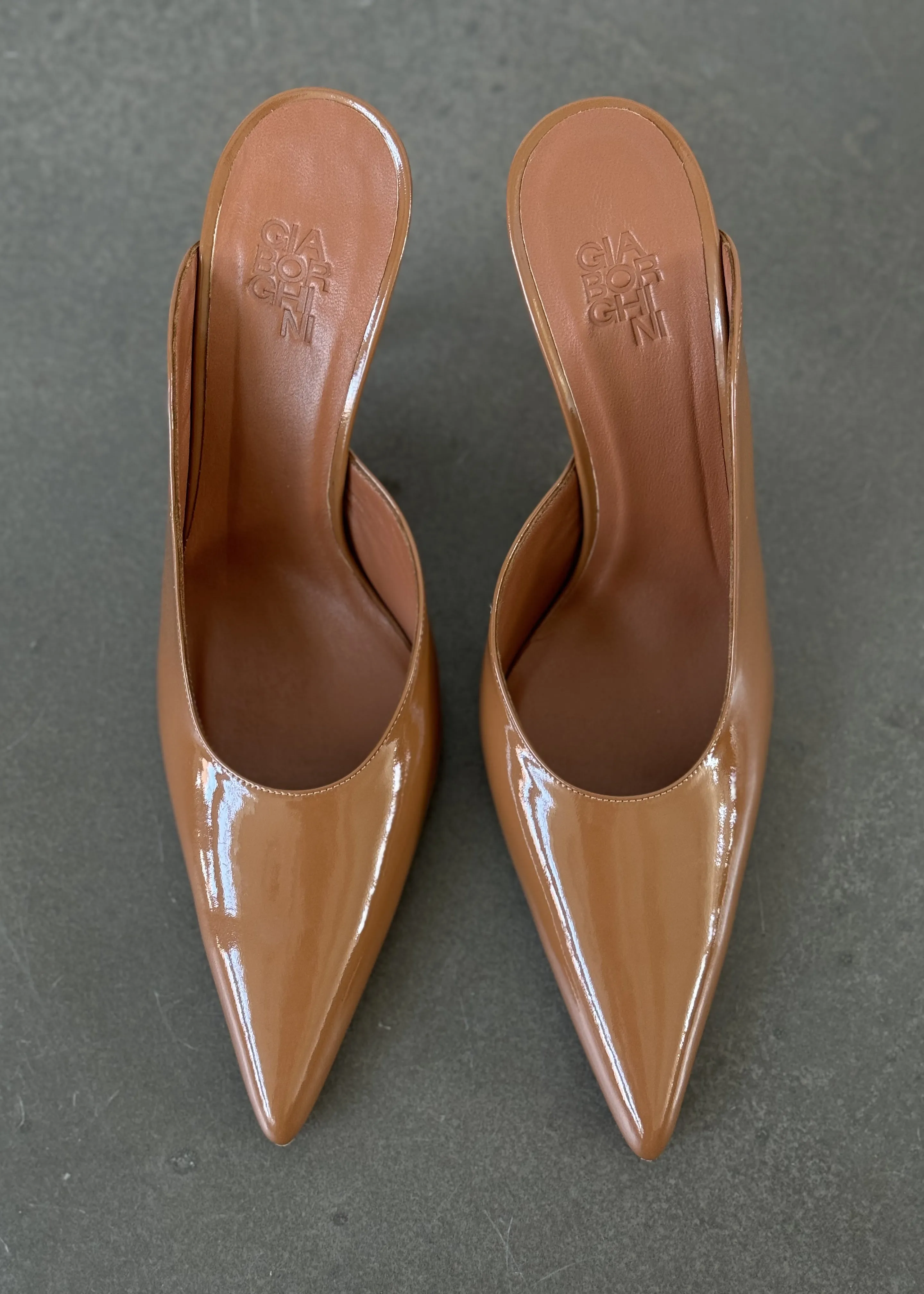 Gia Borghini Abella Heel Mule - Hazelnut sold by Frankie Shop product image thumbnail 3