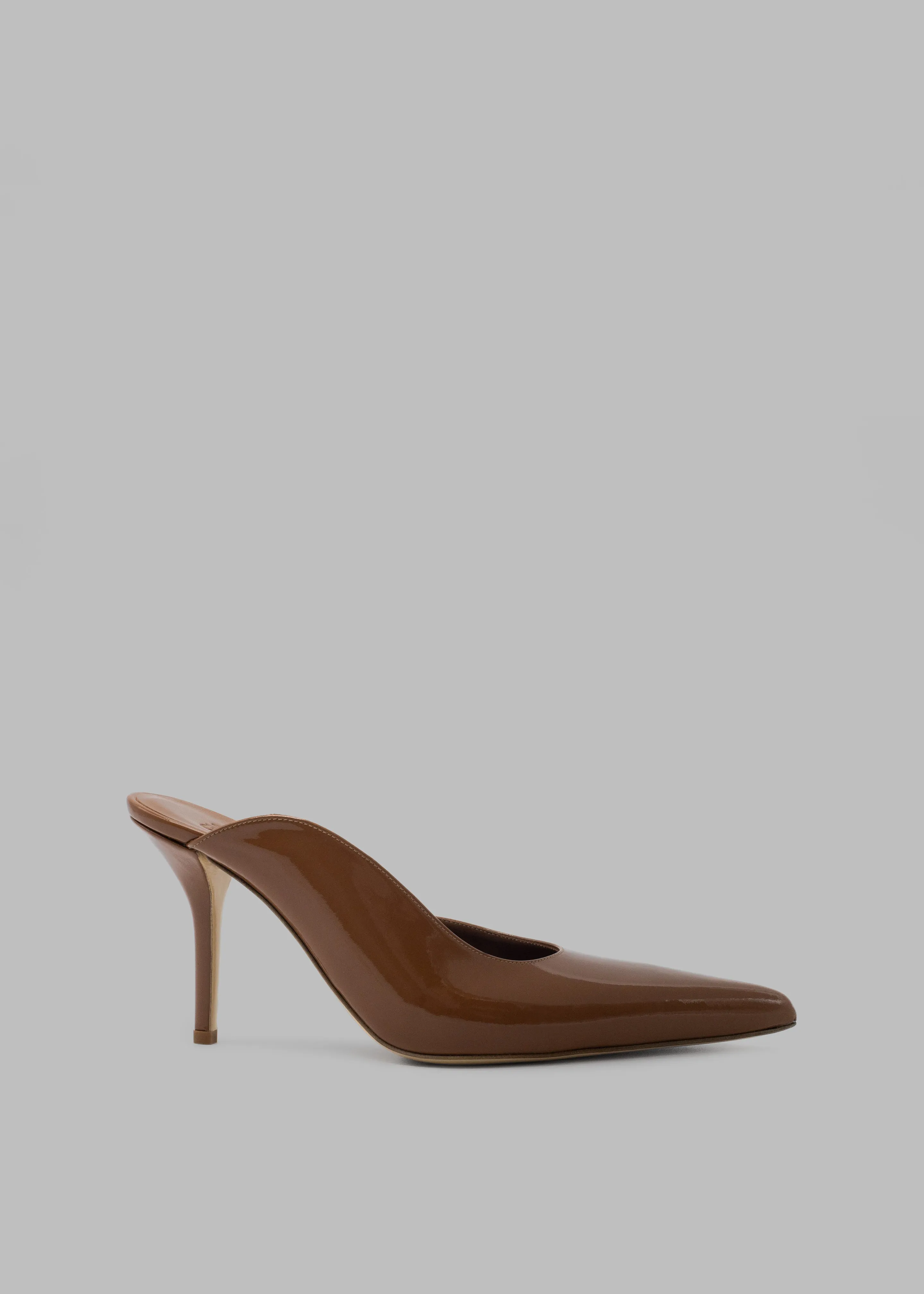 Gia Borghini Abella Heel Mule - Hazelnut sold by Frankie Shop
