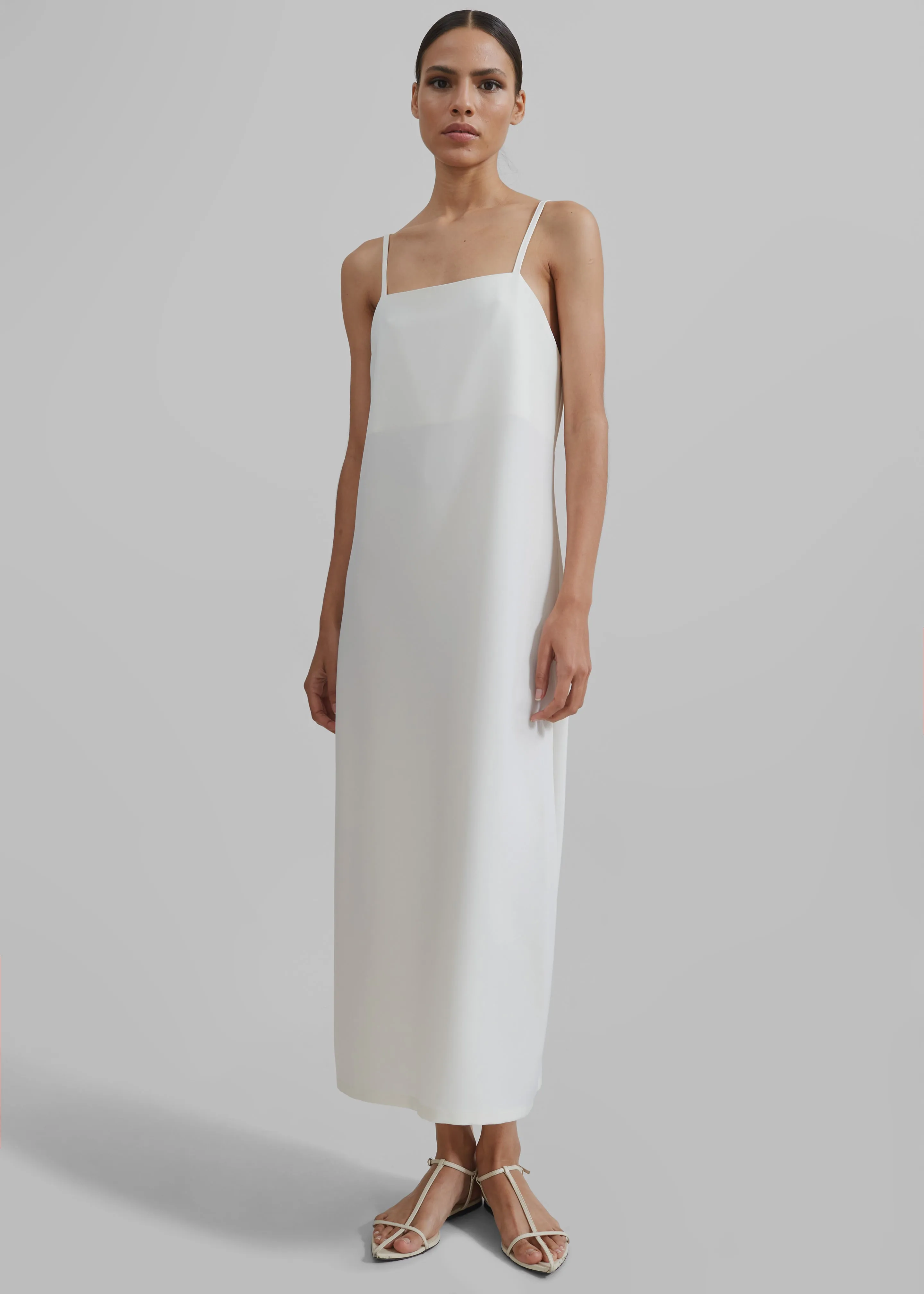 Aletta Midi Dress - Ivory sold by Frankie Shop