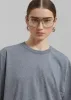 By Malene Birger Fayeh T-Shirt - Grey Melange sold by Frankie Shop