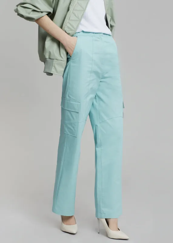 Anada Cargo Pants - Mint made by Frankie Shop