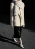 Keira Double Breasted Wool Blazer - Cream sold by Frankie Shop