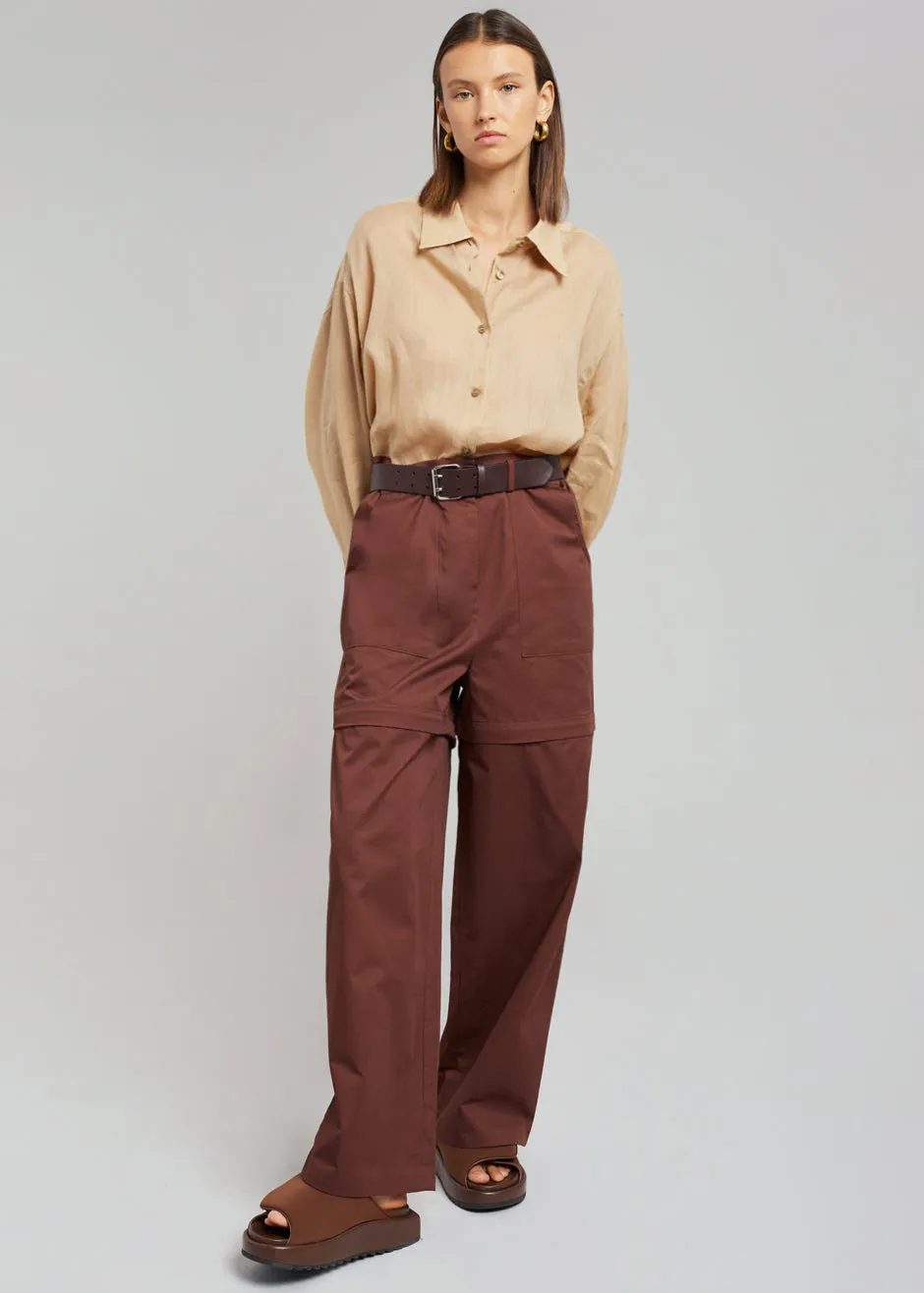 Mada Belted Pants - Tawney sold by Frankie Shop product image thumbnail 5